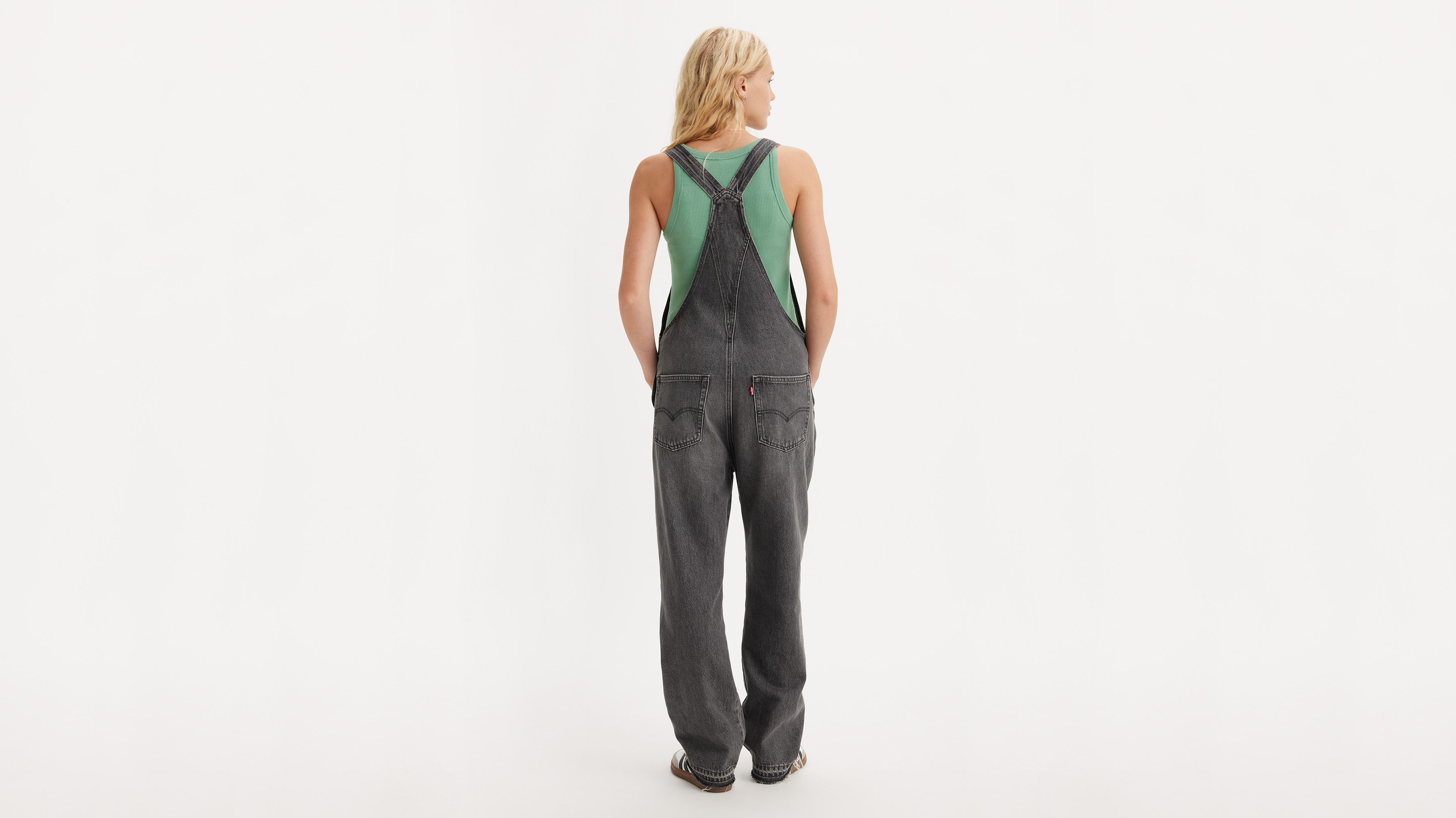 Vintage Women's Overalls - Black