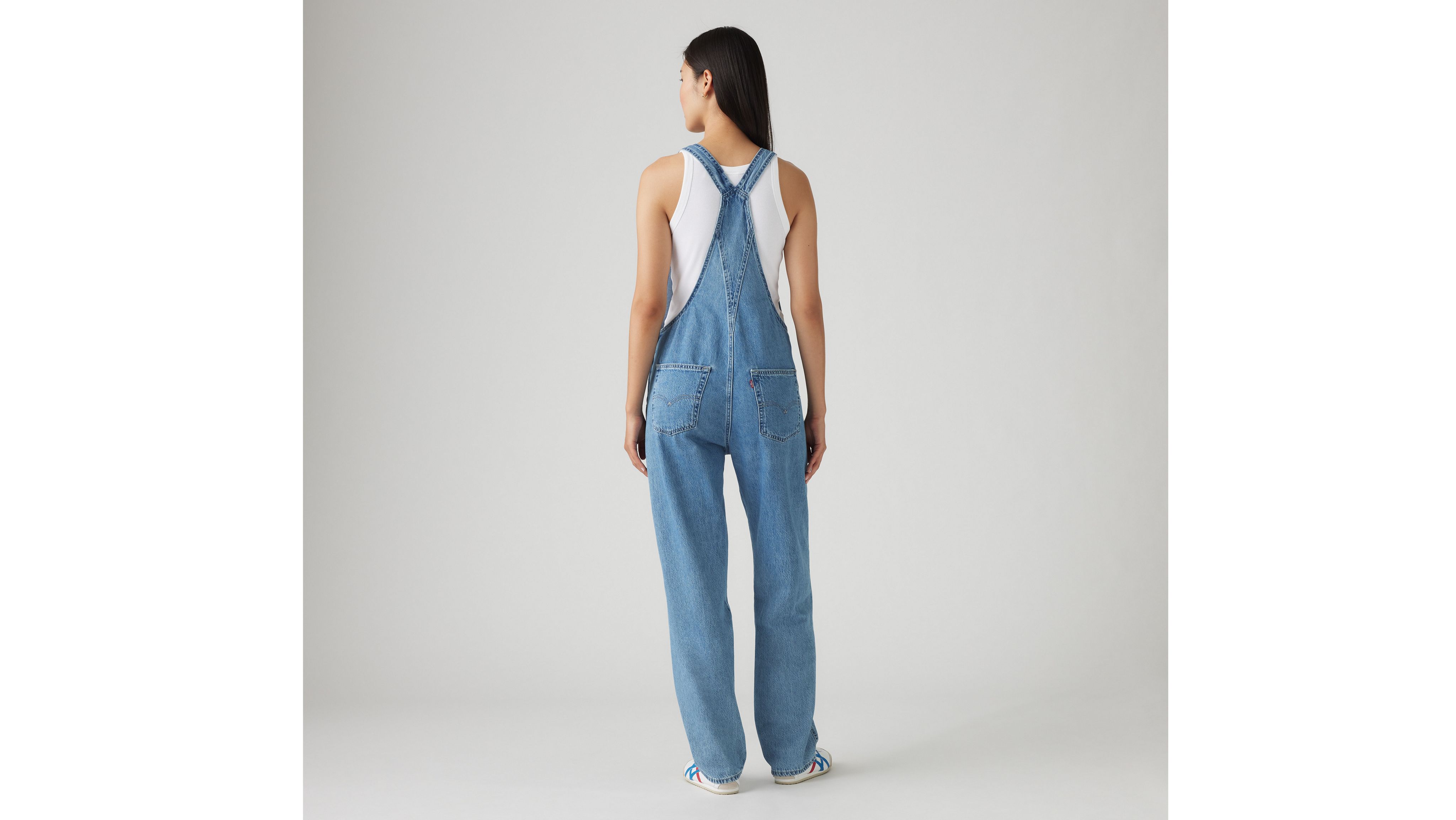 ★OVERDUEFLAIR★VINTAGE BRUSH DENIM PANTS VINTAGE BRUSH DENIM PANTS_LIGHT BLUE - overdue flair