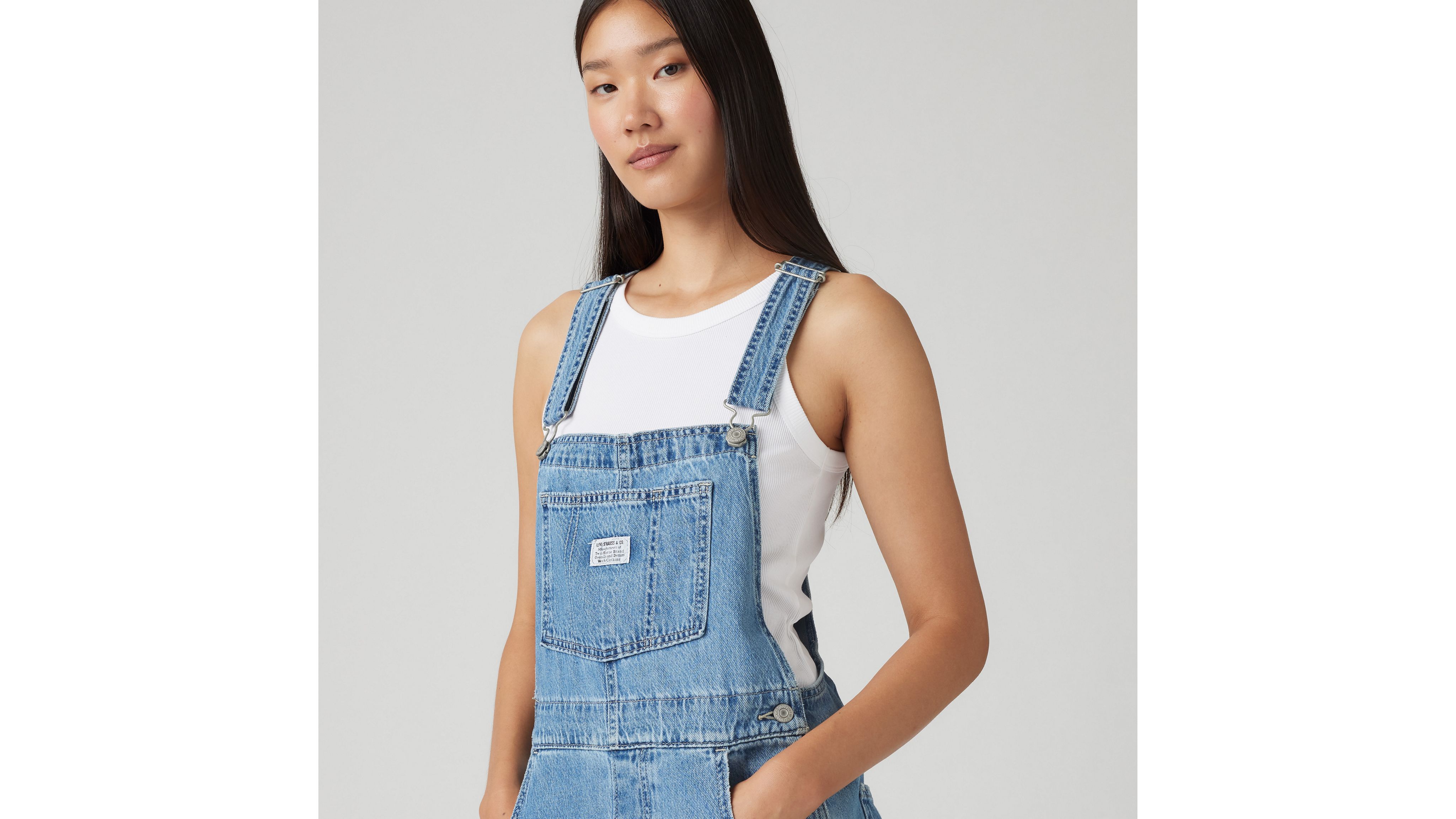 Vintage Denim Women's Overalls