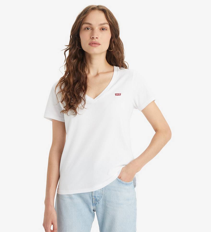 The Perfect Tee med V-ringning 1