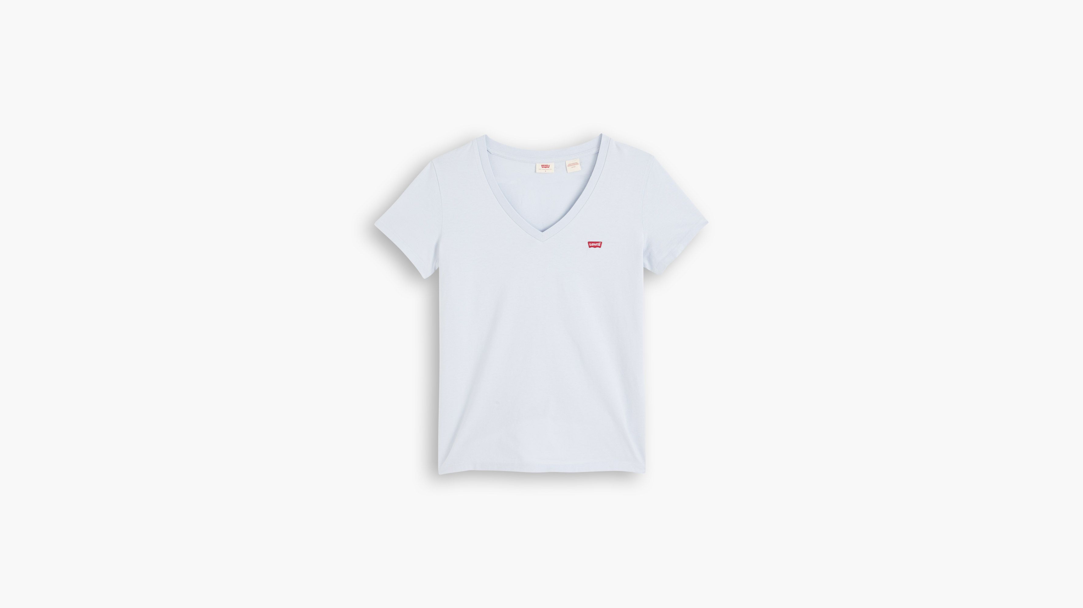 T shirt levis outlet femme col v