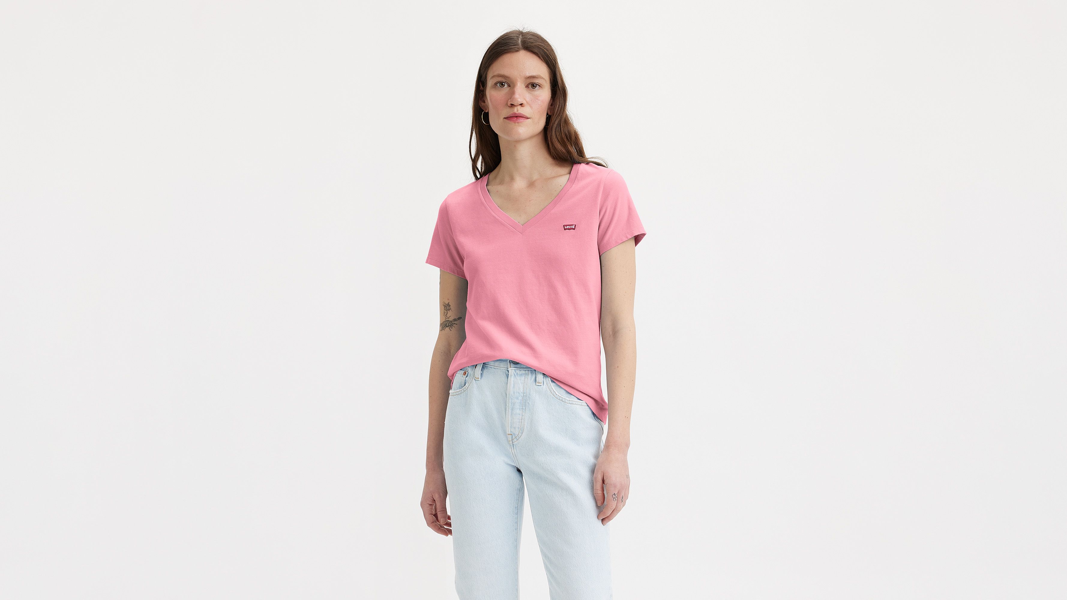 The Perfect V-Neck Tee 1