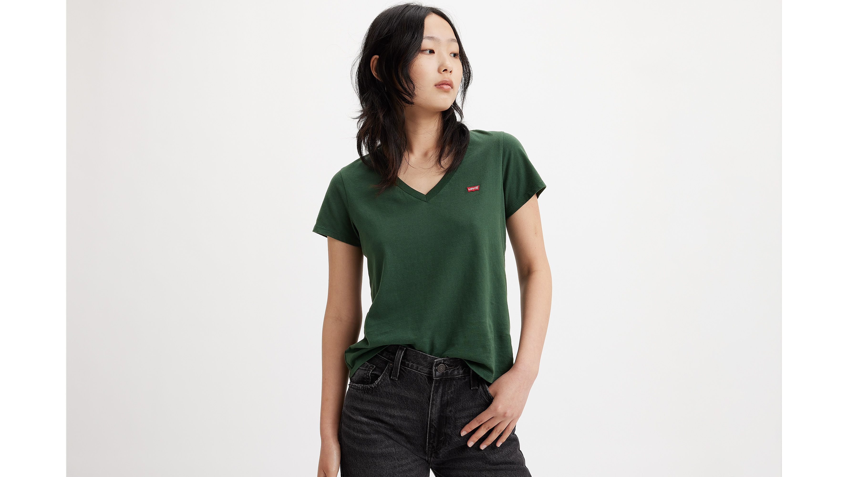 Perfect V-Neck Tee 1