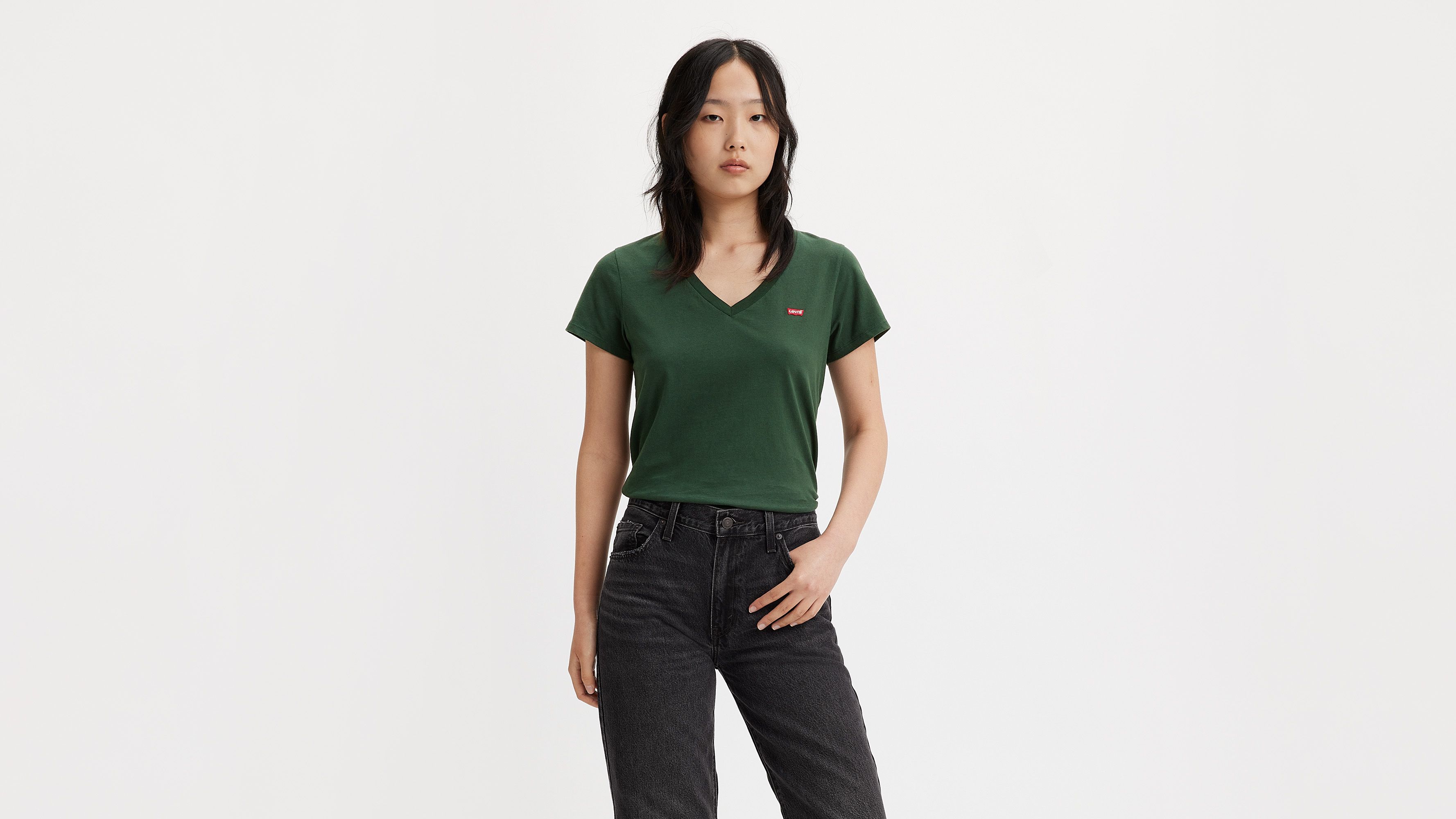 Perfect V-Neck Tee 2