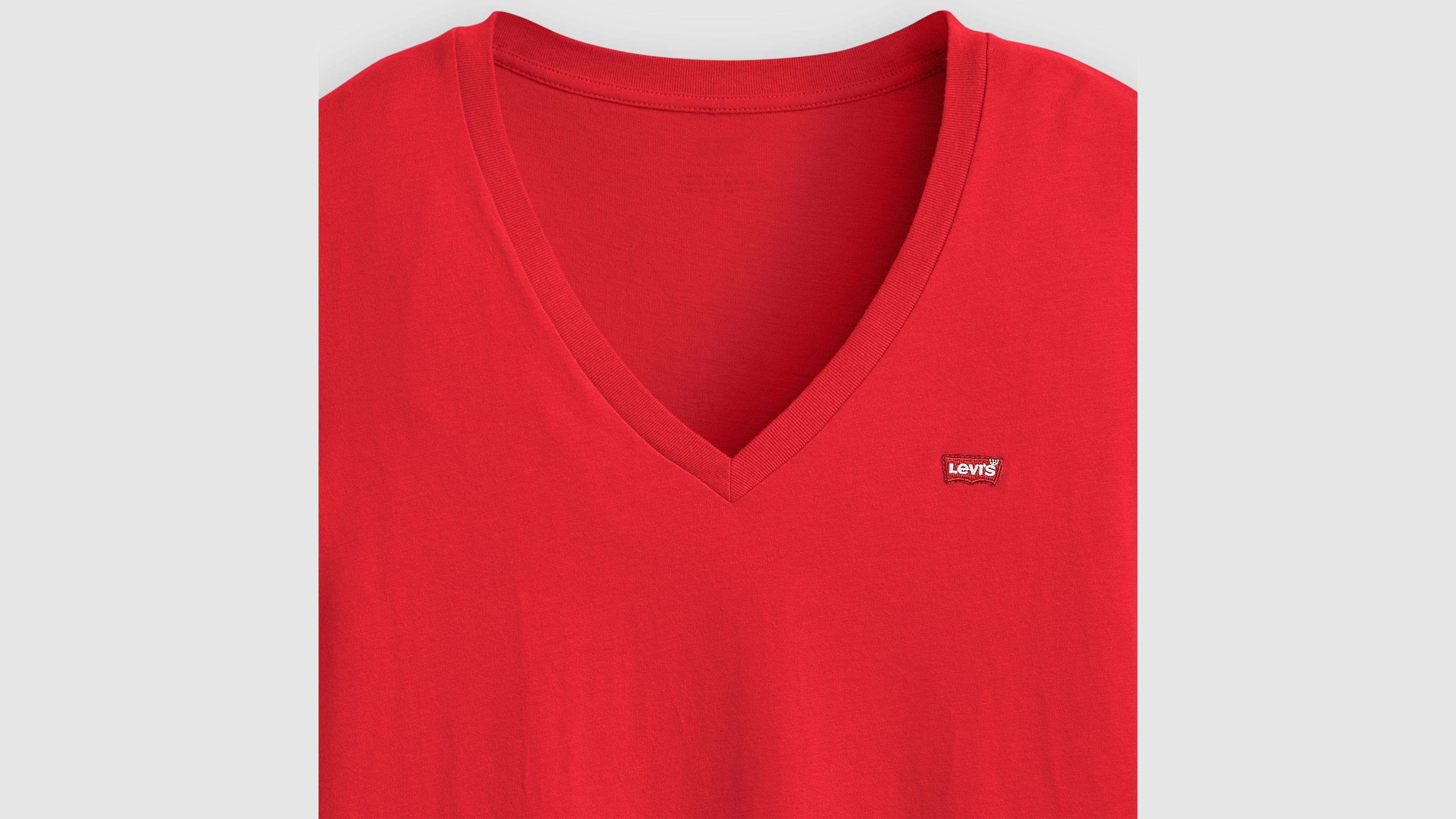 Perfect T-shirt met V-hals 6