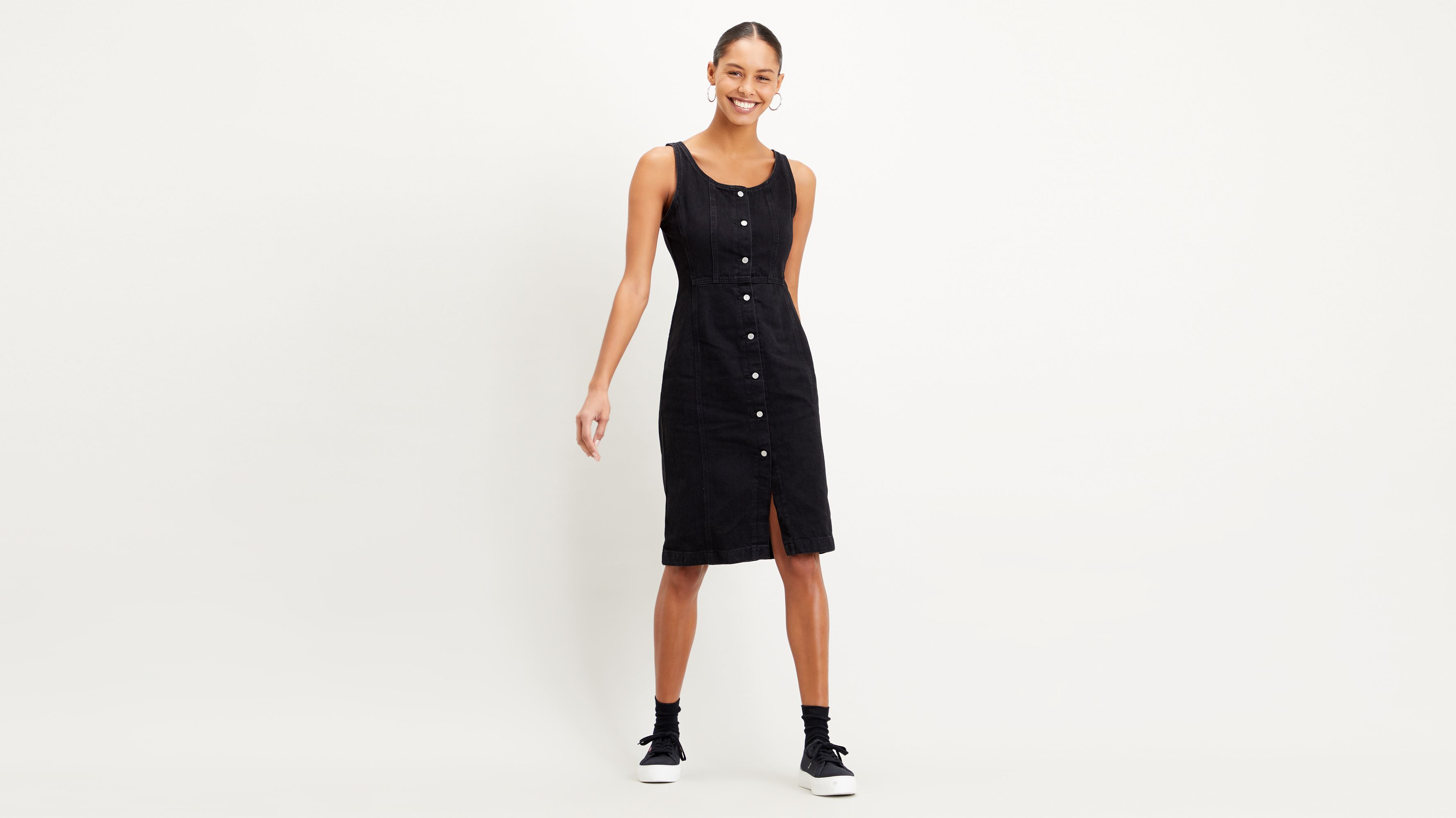 levis black dress