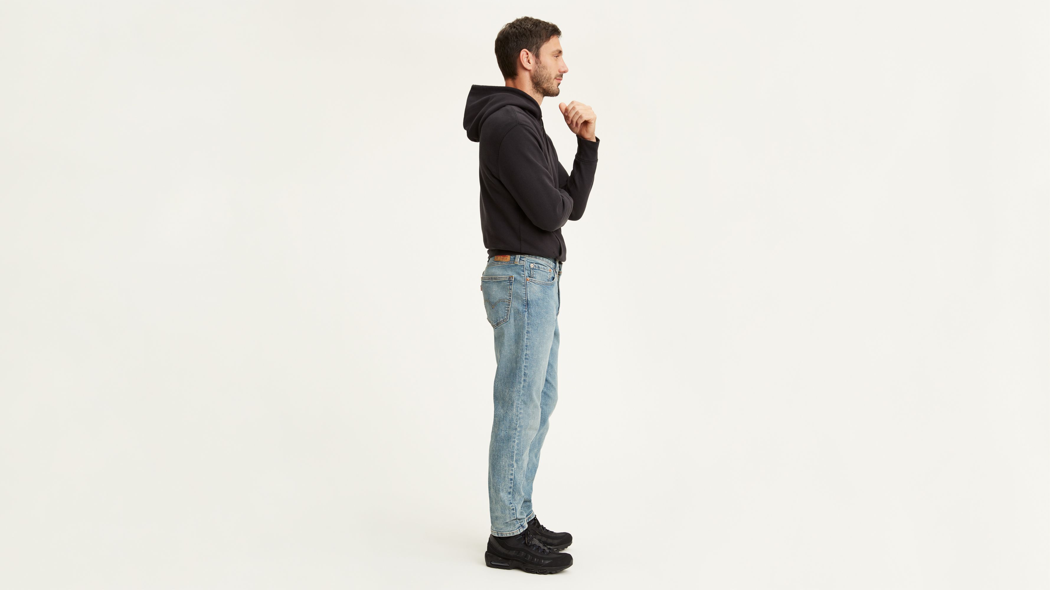 mens athletic slim jeans