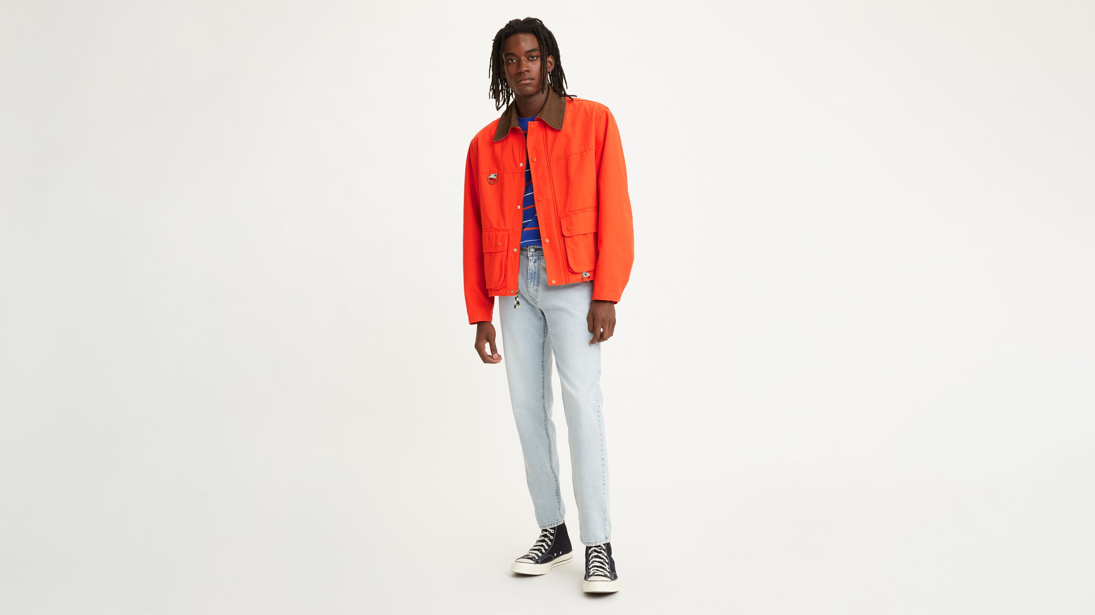 513MC Jean droit étroit pour homme 1