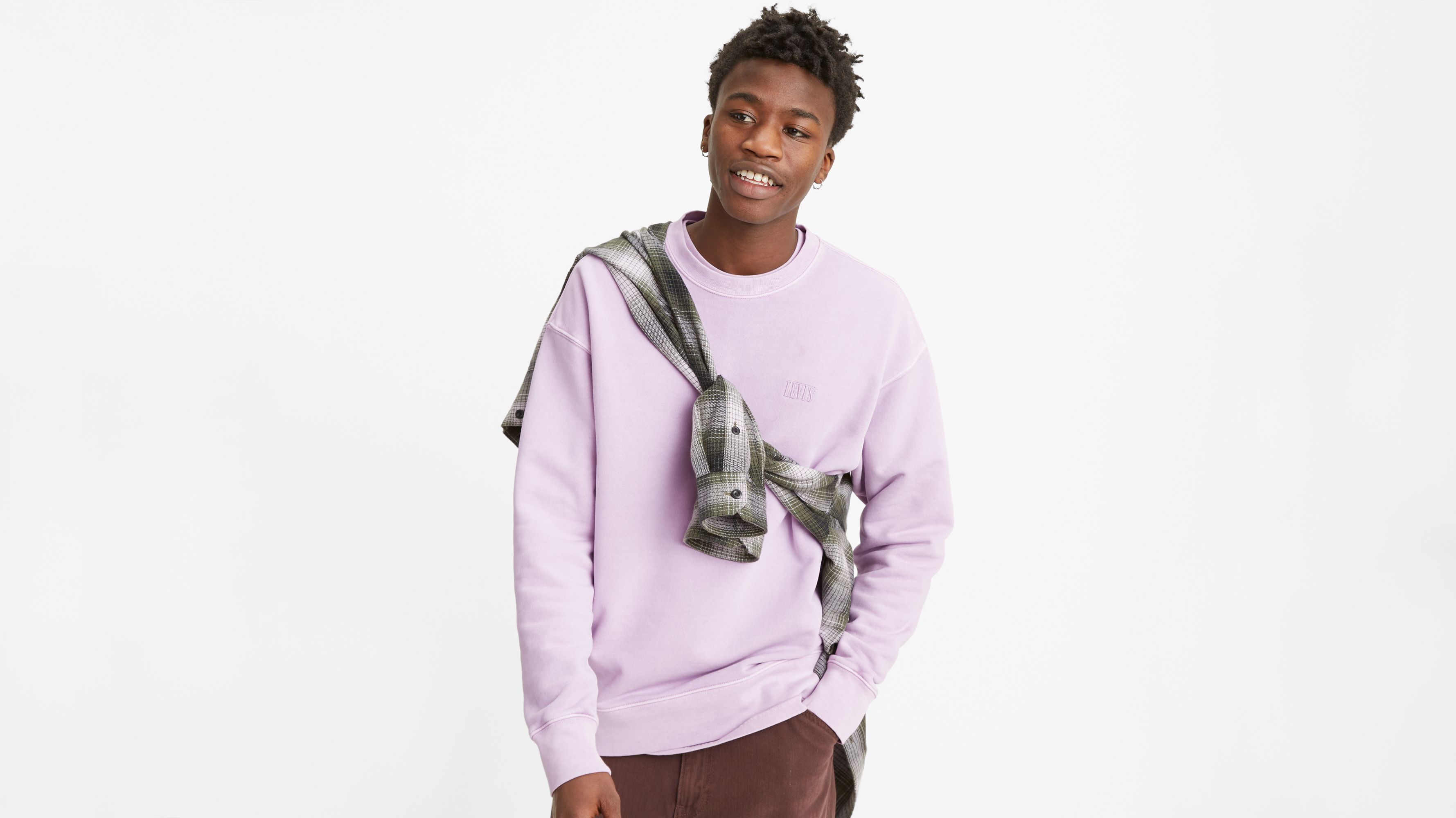 Authentic Logo Crewneck Sweatshirt 1