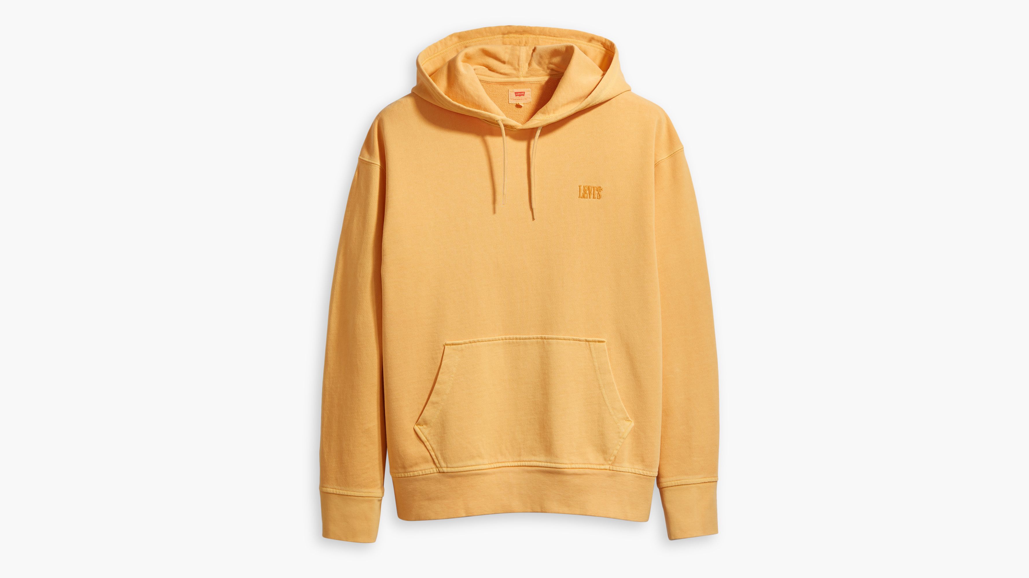 levi's hoodie yellow