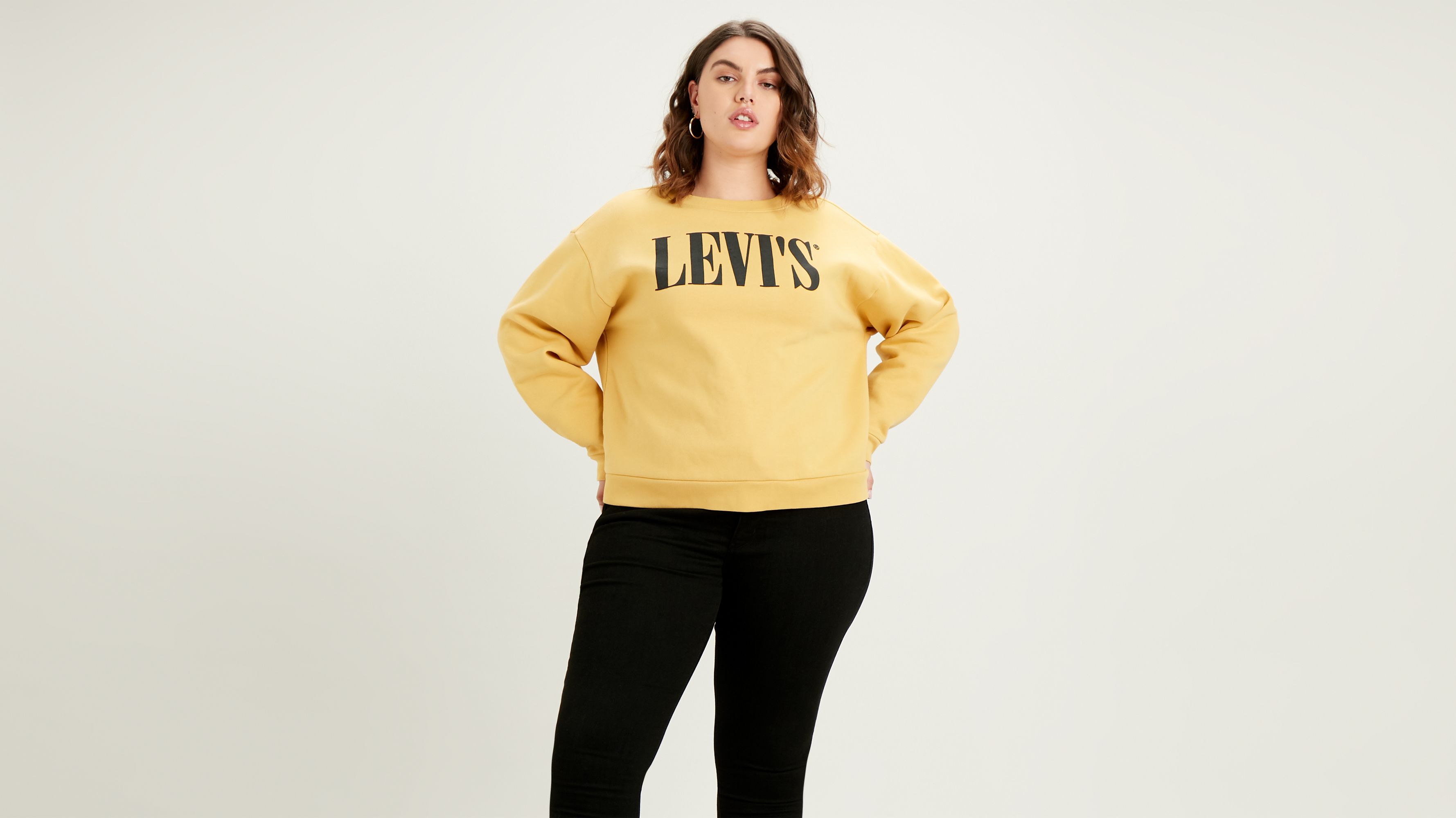 plus size levi's sweatshirt