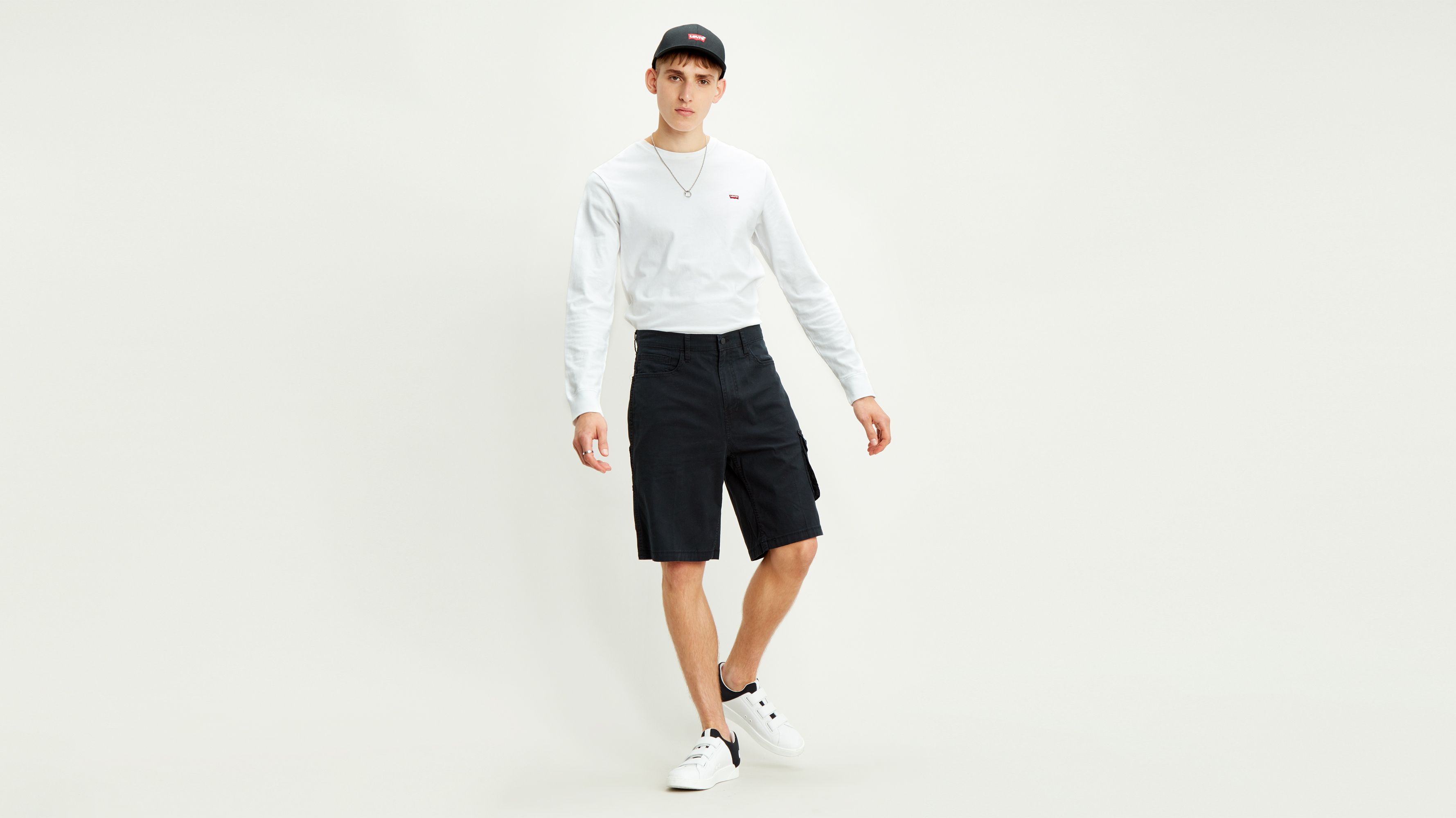 levi's utility cargo shorts