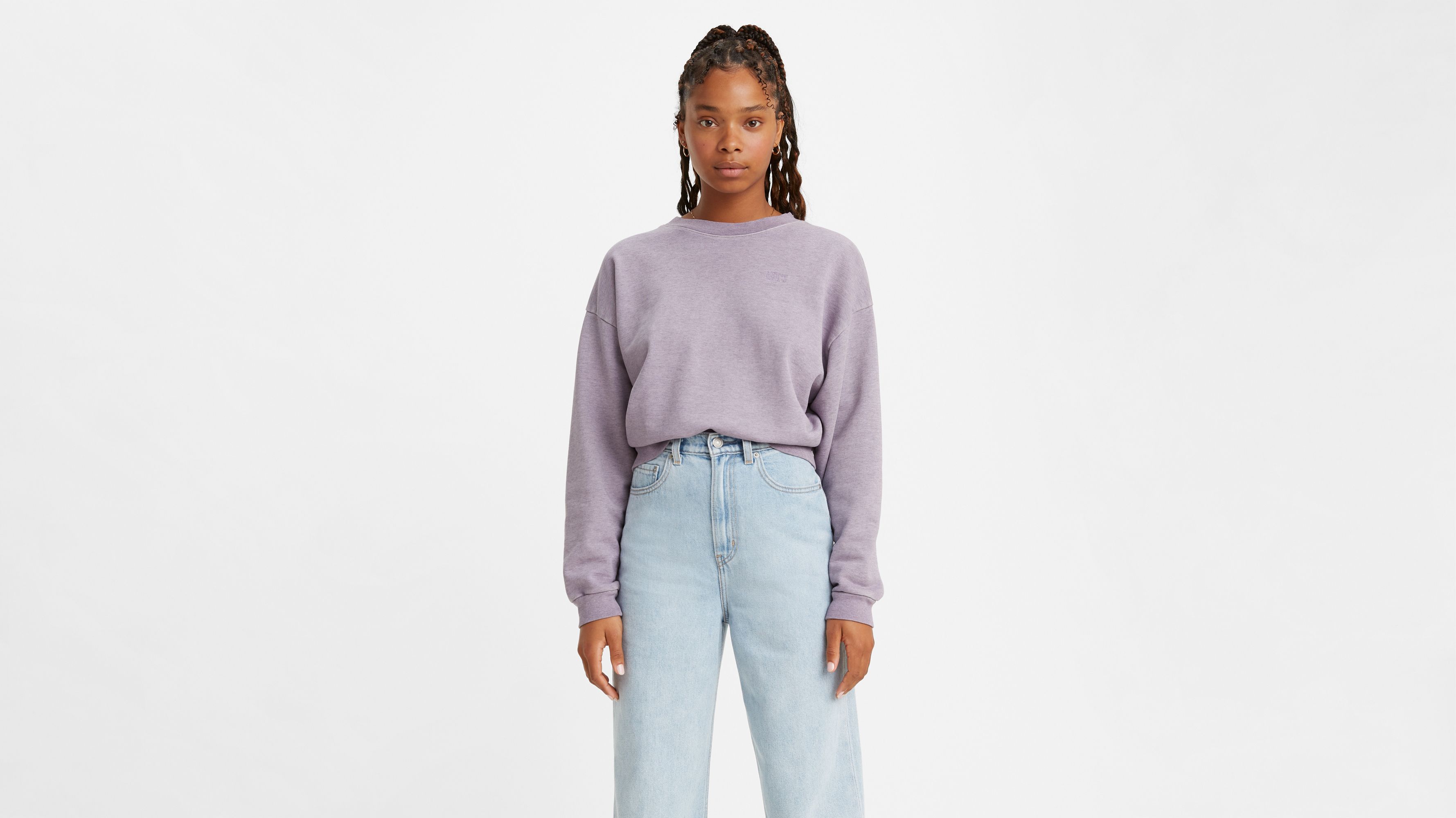 levi's crew neck sweater