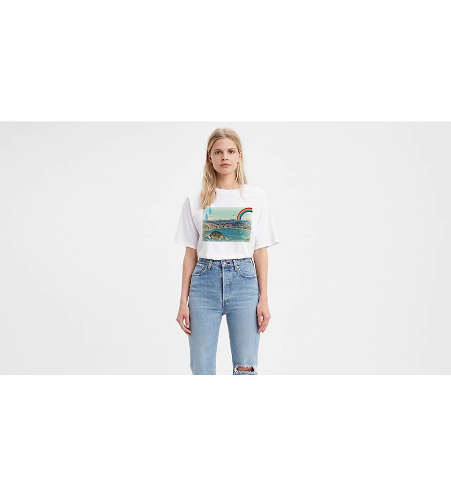 Graphic Boxy Tee Shirt - Multi-color | Levi's® US