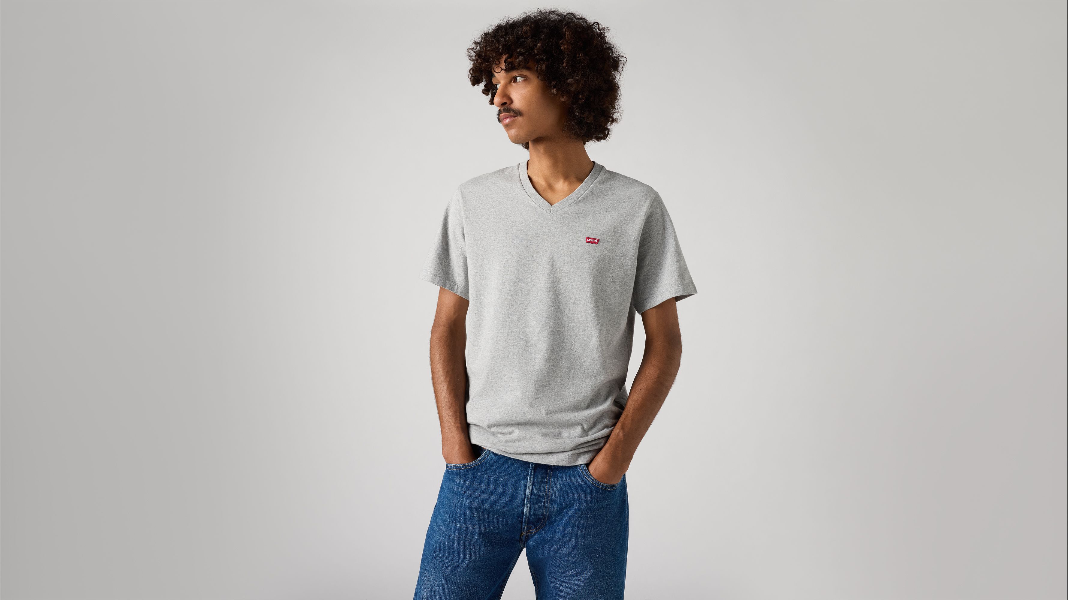 T-shirt à col V Original Housemark 10