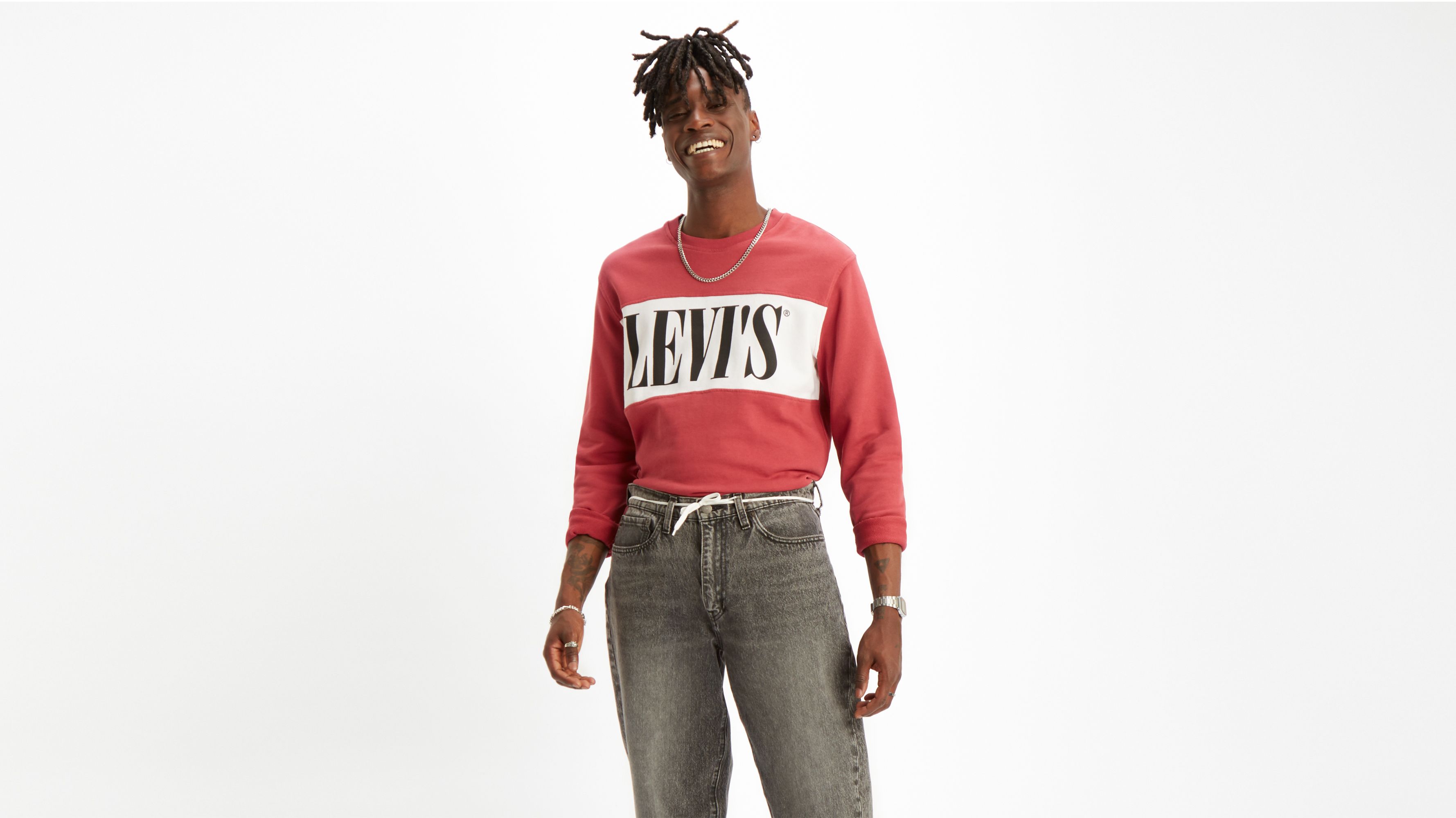 Colorblock Crewneck Multi color Levi s US