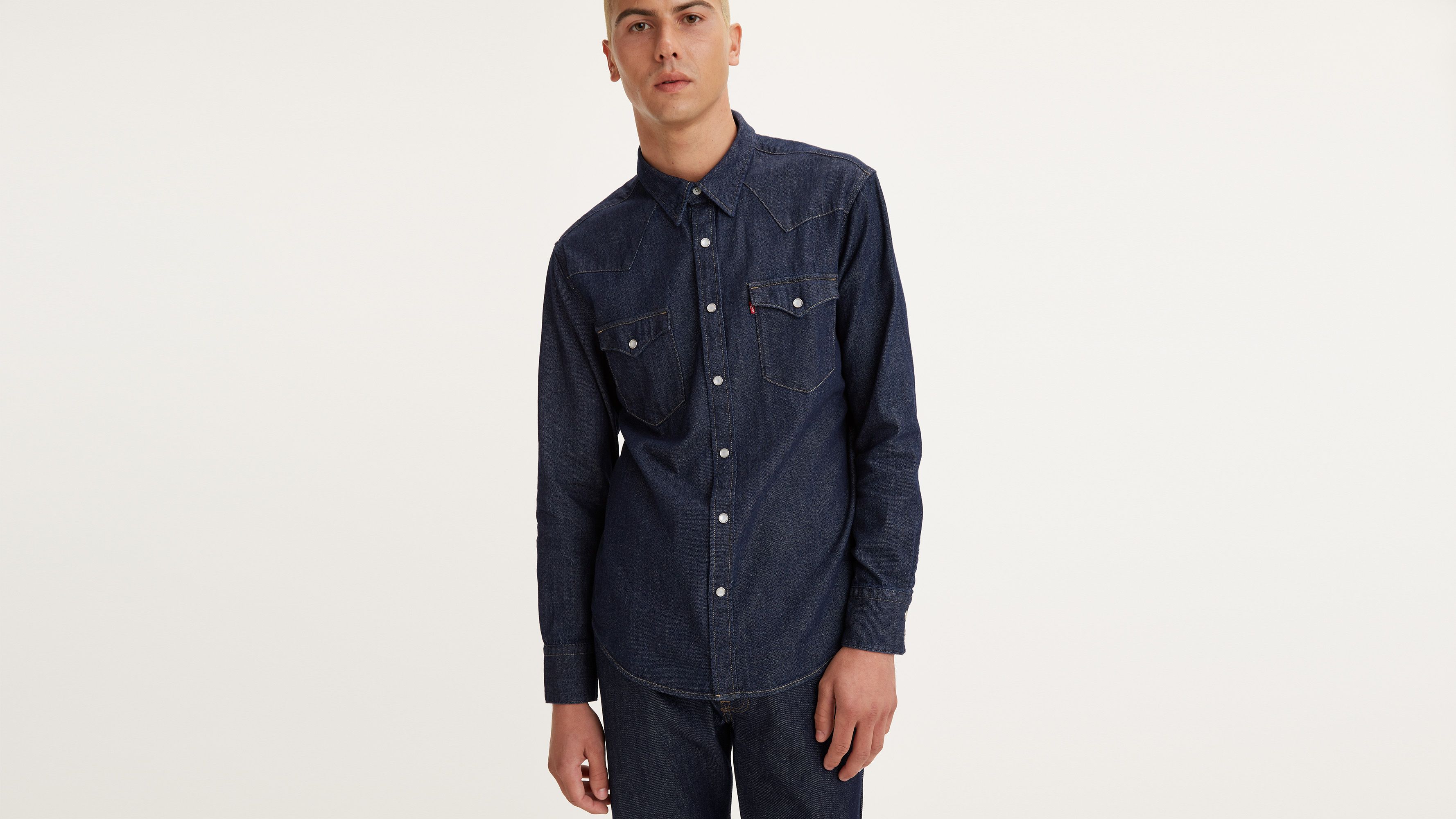 Barstow Western Denim Shirt - Dark Wash | Levi's® US