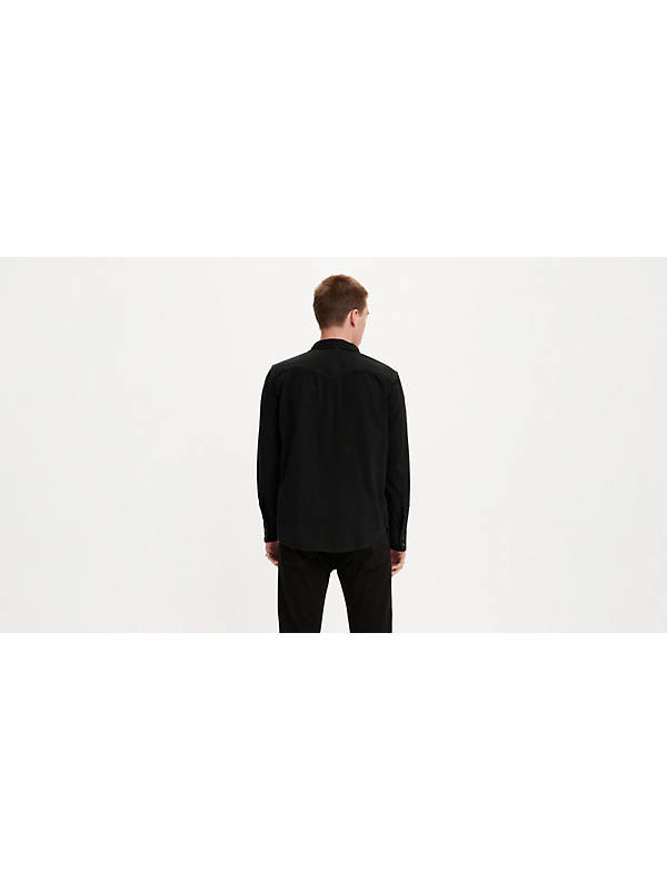 Barstow Western Standard Fit Shirt - Black | Levi's® LU