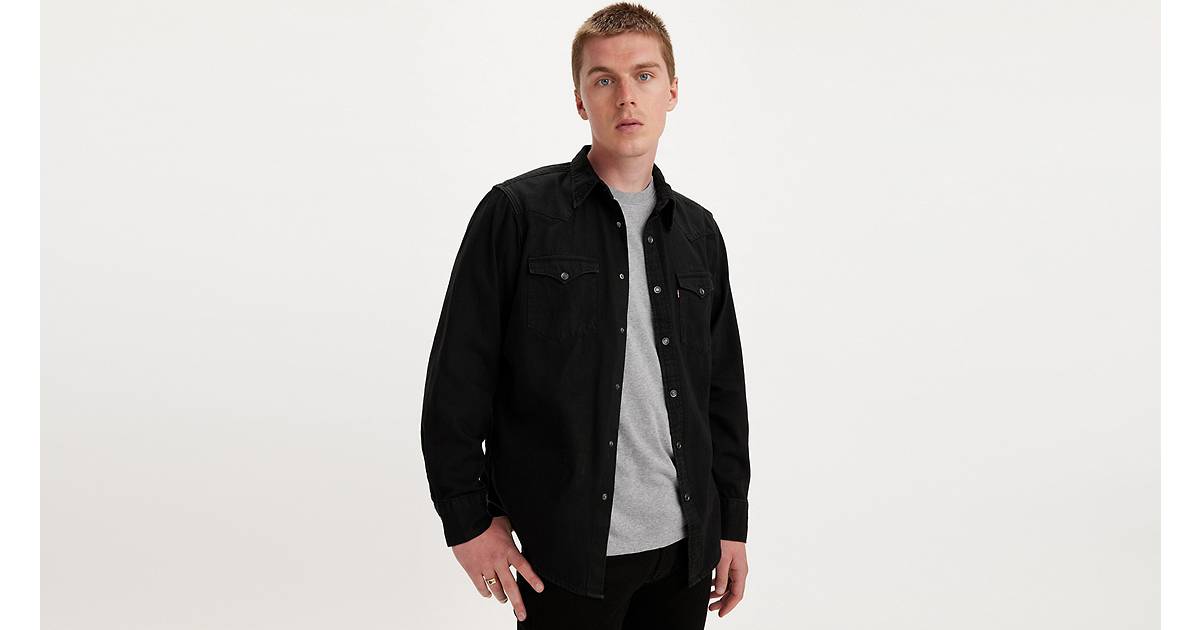 Barstow Western Denim Shirt - Black | Levi's® US