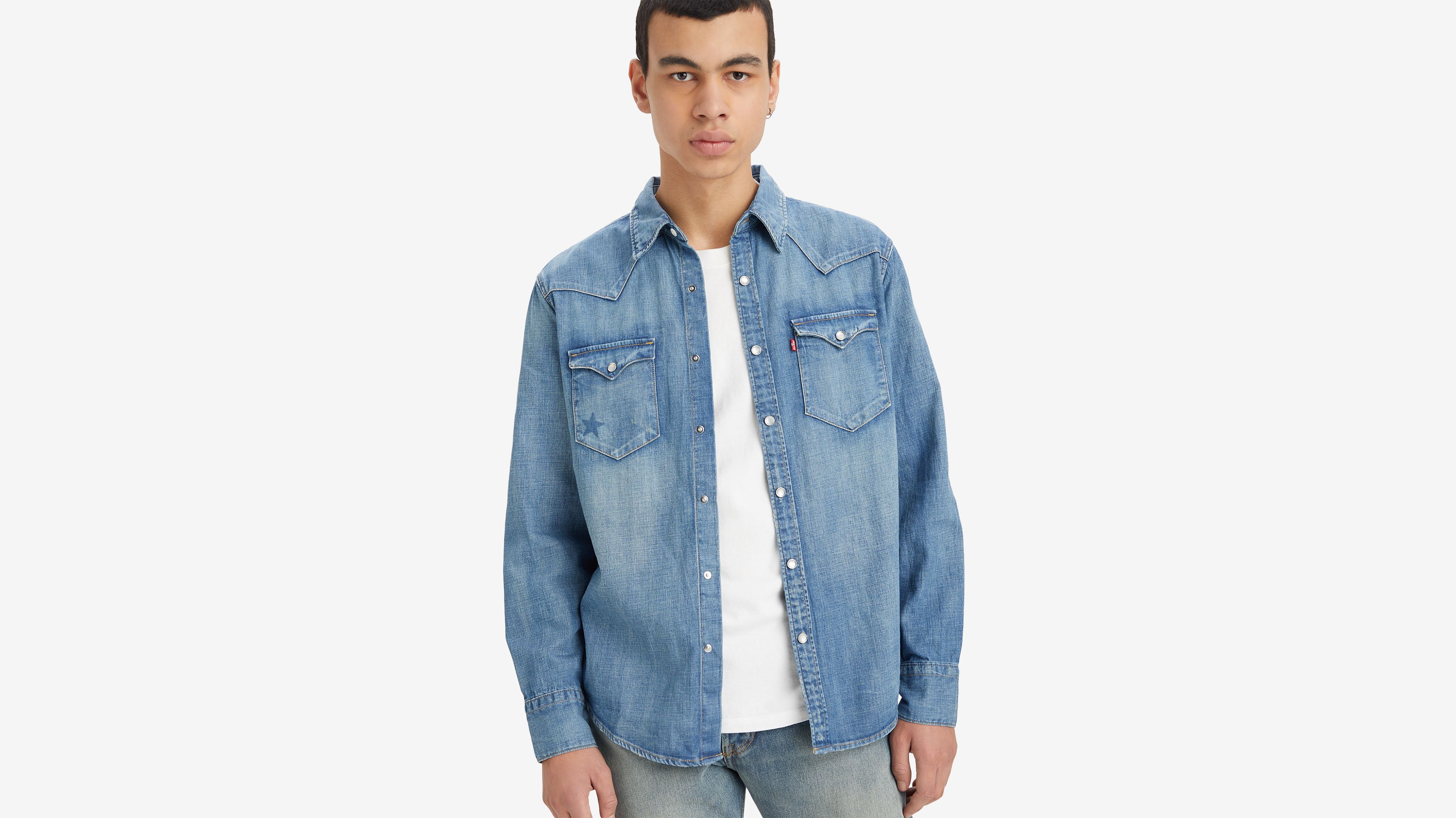 Barstow Western Denim Shirt 1