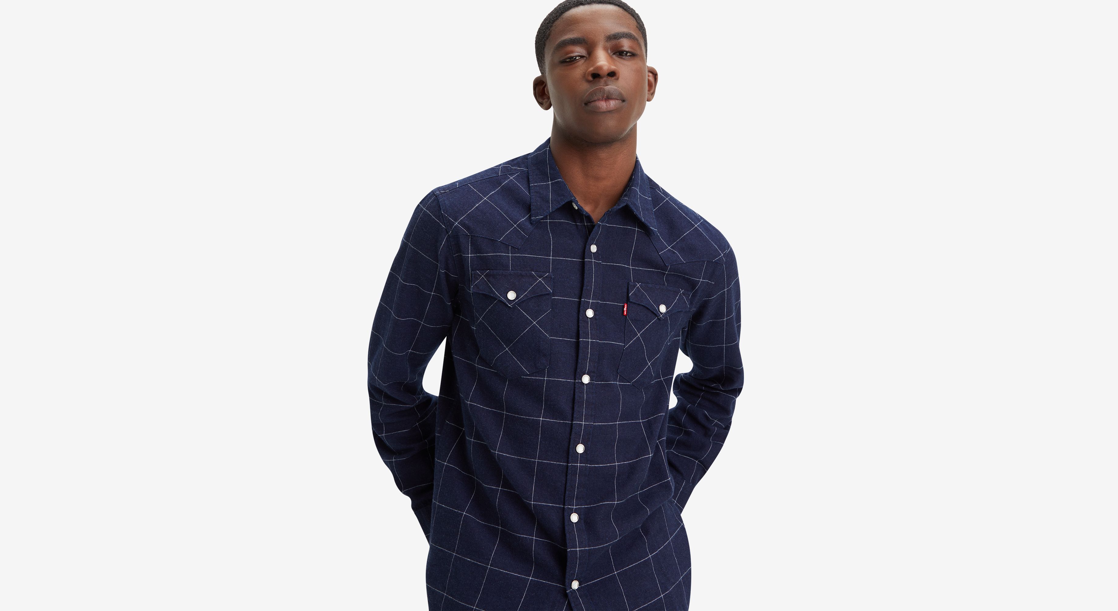 Barstow Western Denim Shirt Dark Wash Levi's® CA