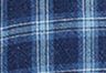 Seabright Indigo Windowpane - Blue - Barstow Standard Fit Western Shirt