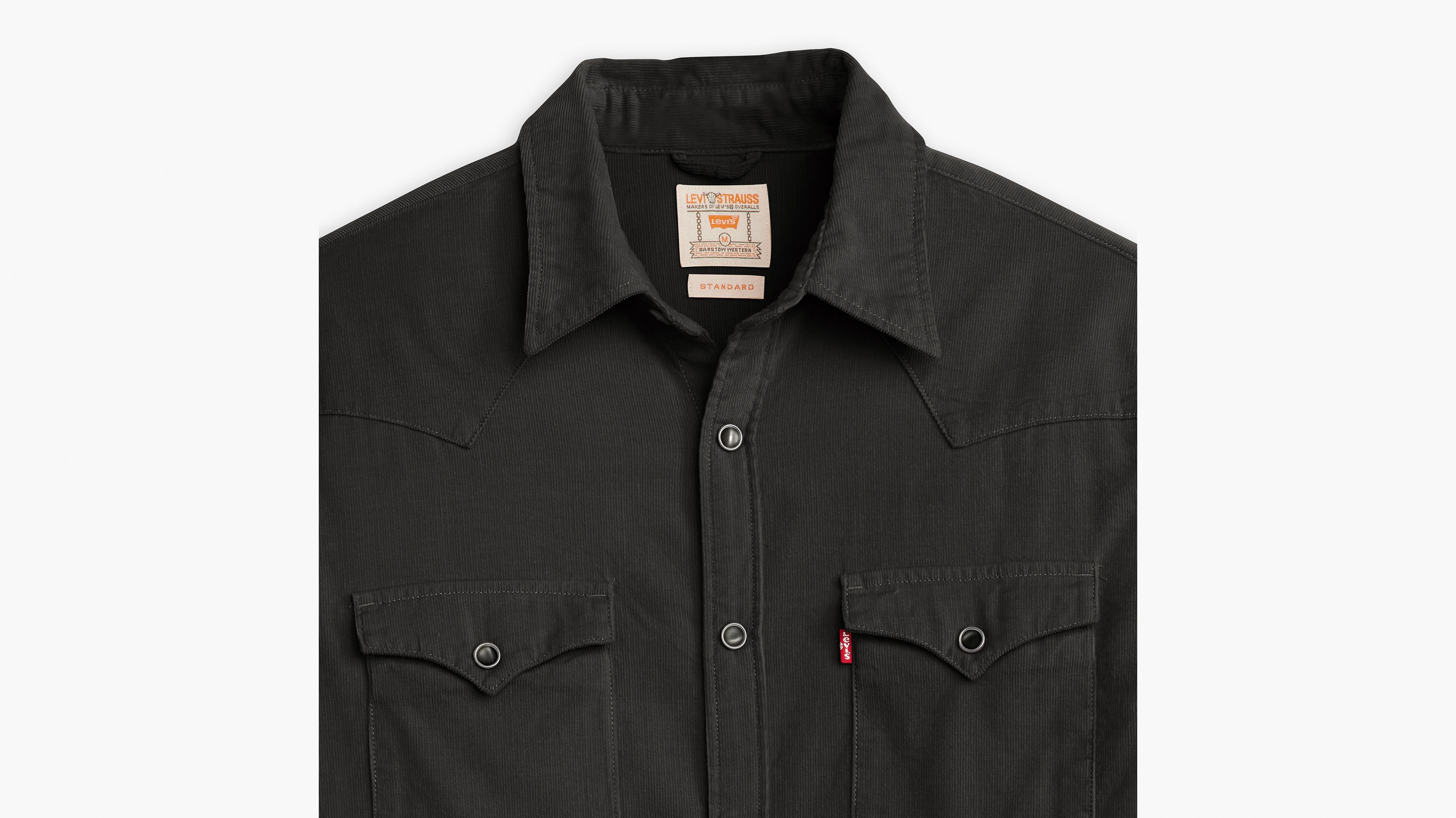 Camisa de pana de fit estándar Barstow 6