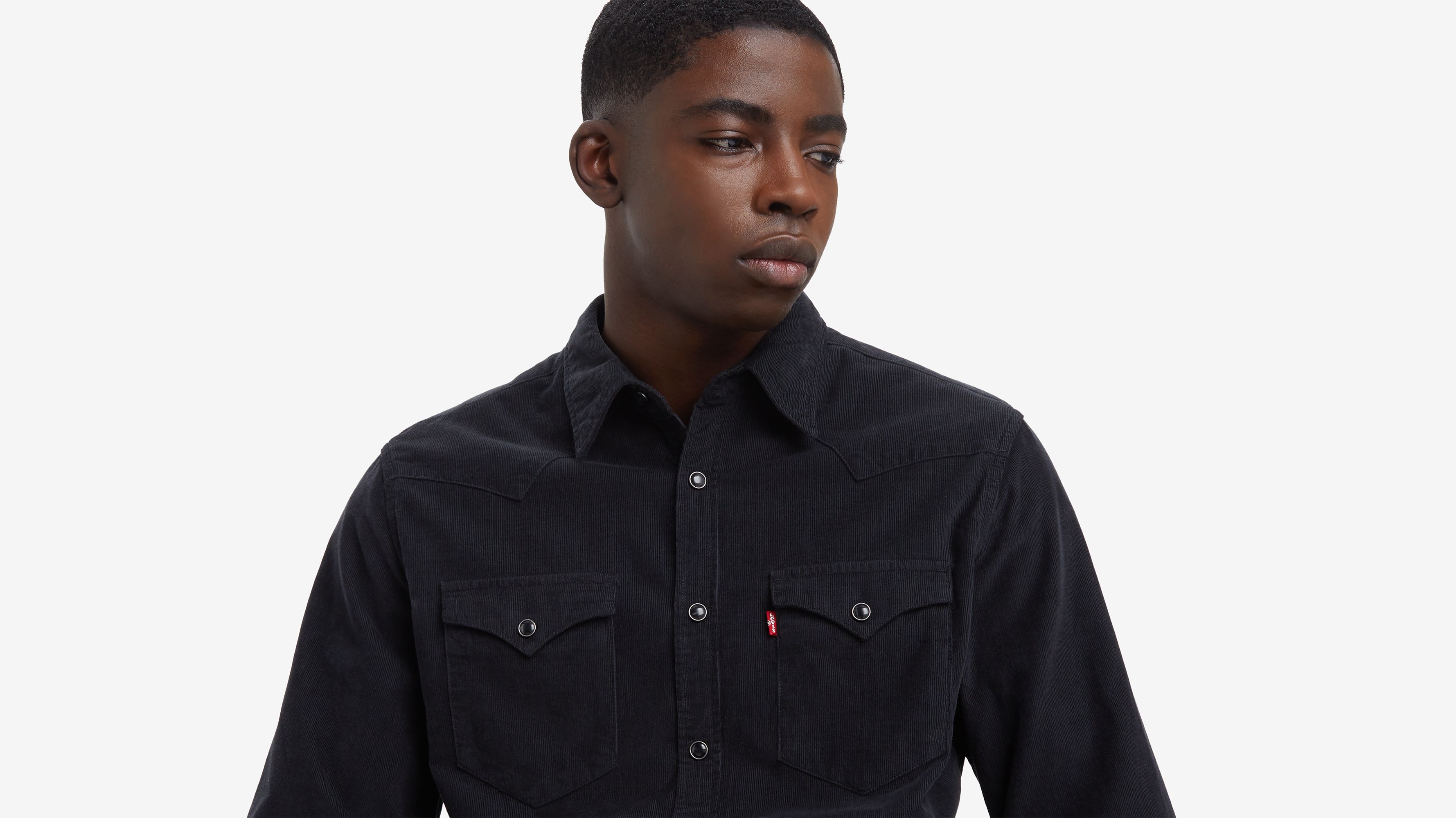 Camisa de pana de fit estándar Barstow 4