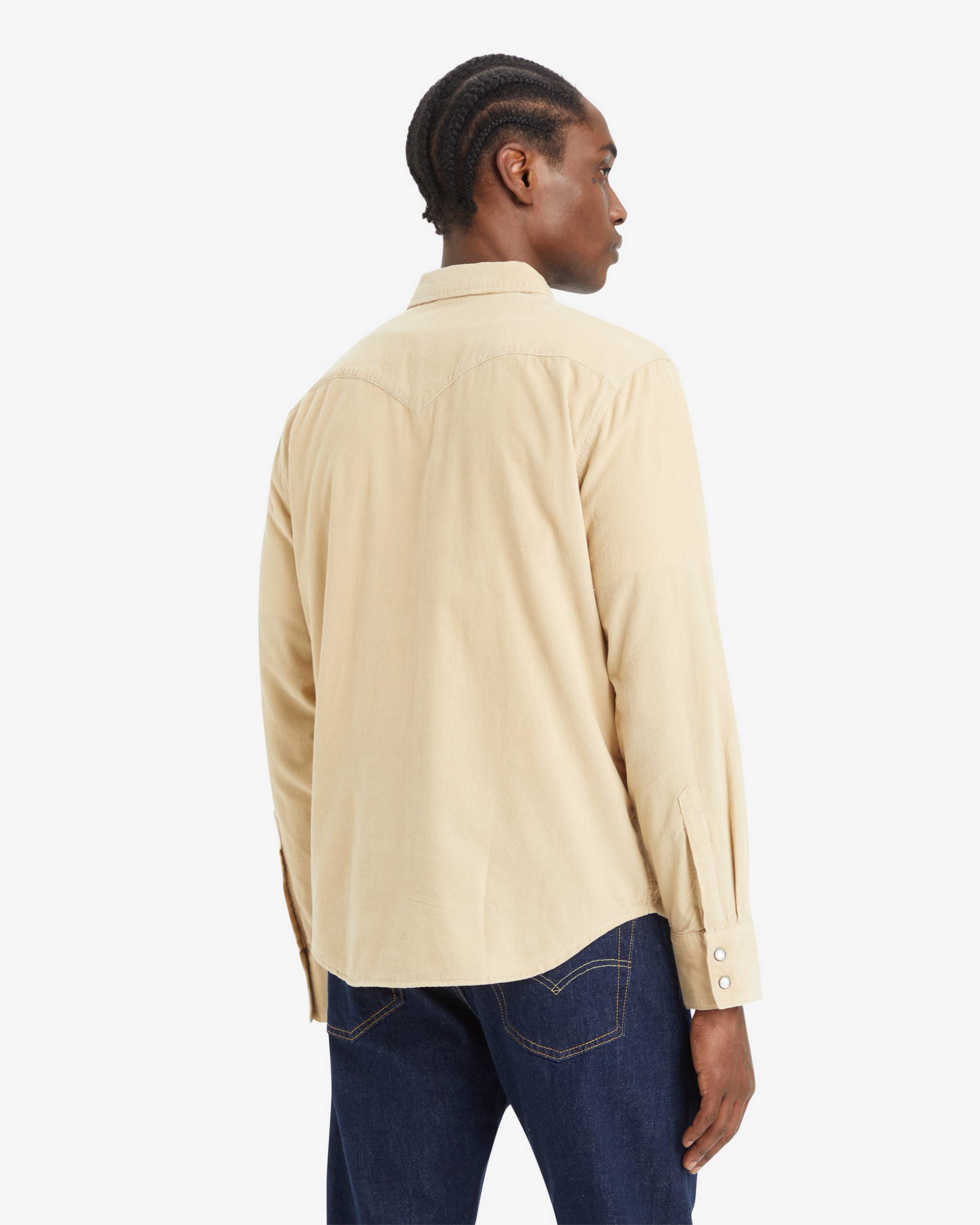 Barstow Standard Fit Western Corduroy Shirt - Beige | Levi's® DE Barstow Standard Fit Western Corduroy Shirt - Beige | Levi's® DE
