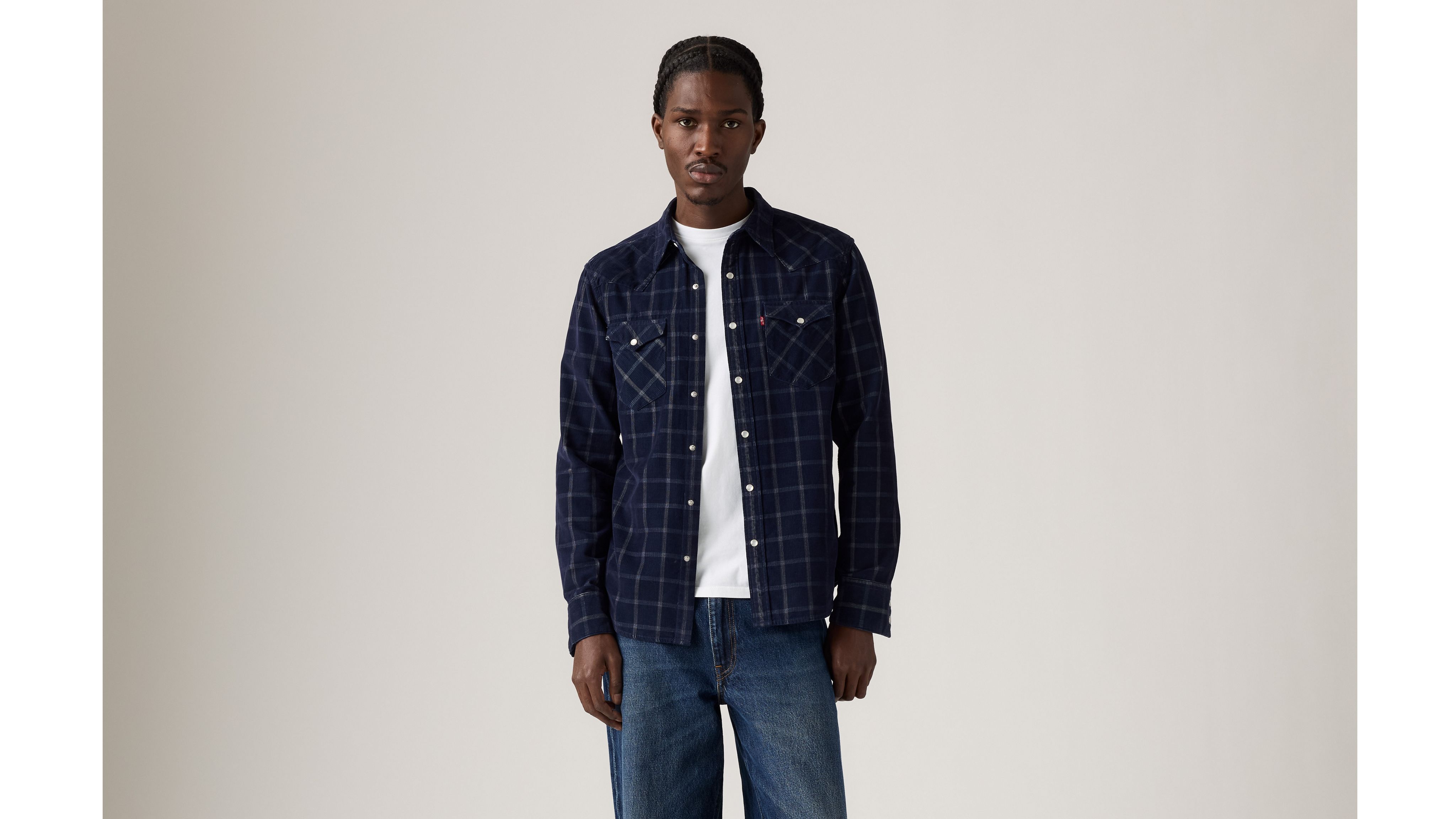 Chemise velours Western Barstow Standard 12