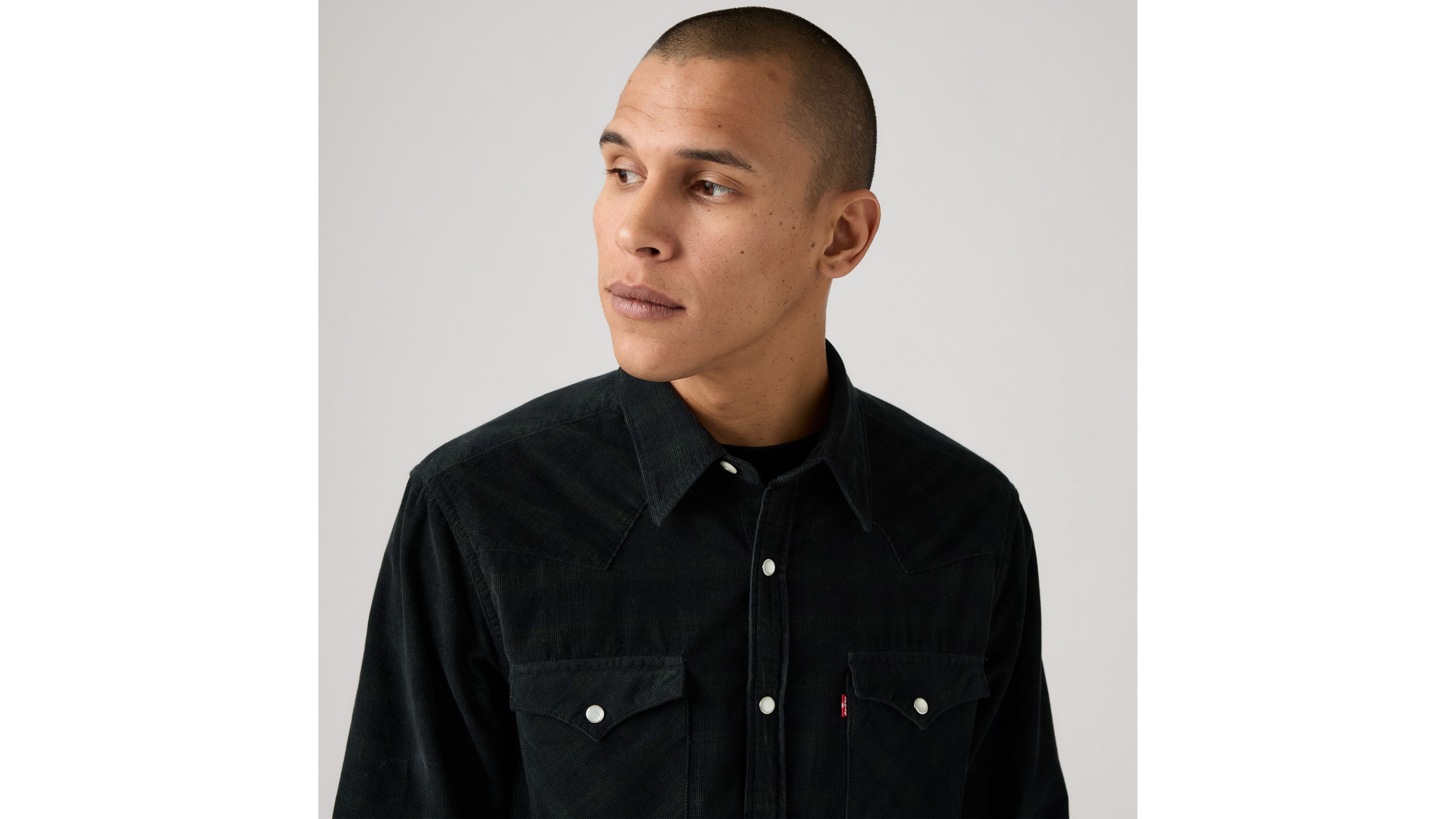 Barstow Western Corduroy Plaid Shirt 4