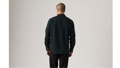 Barstow Standard Western Denim Shirt — Beautiful Ash Washed Black - Black 3