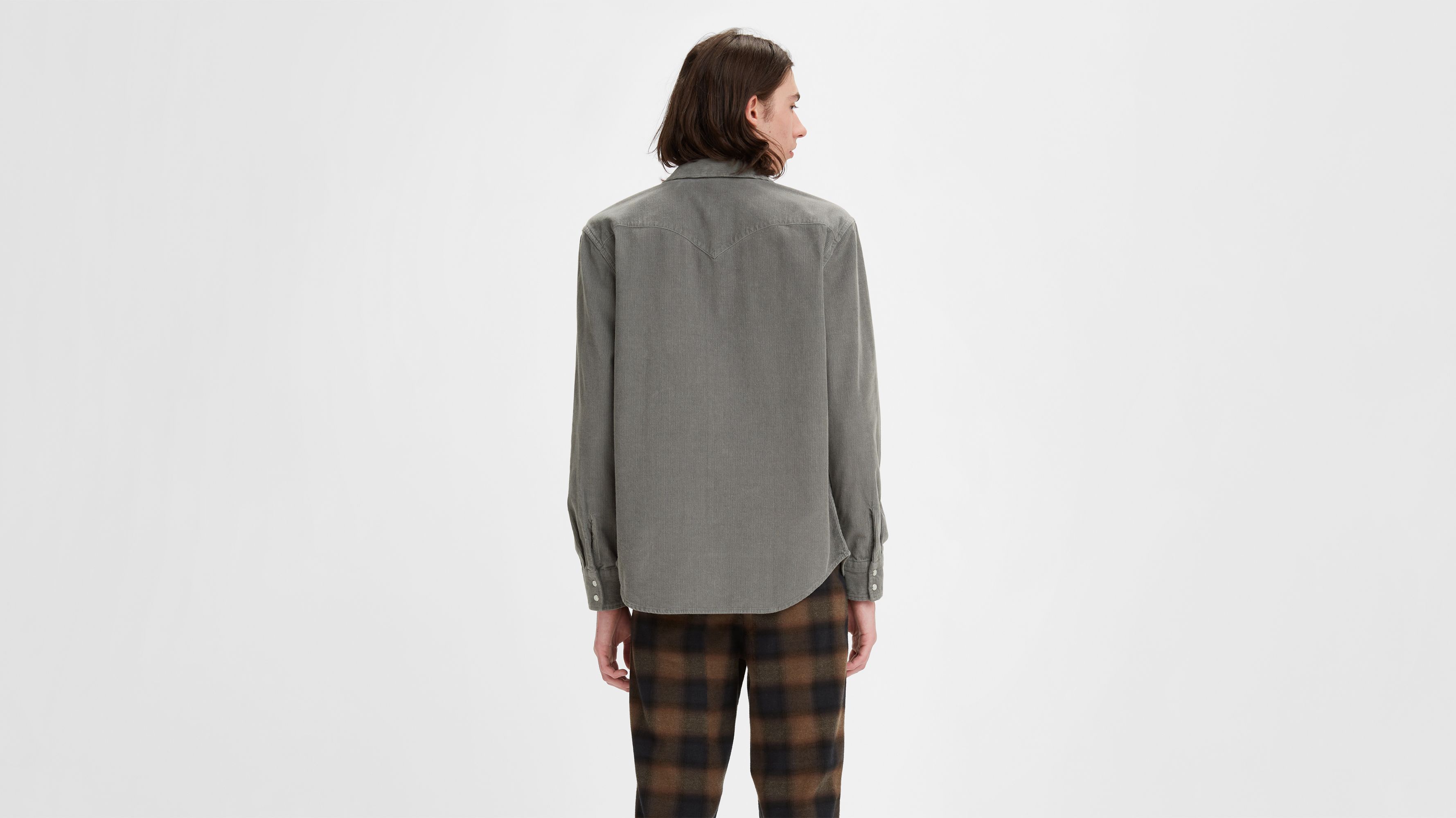 Classic Western Corduroy Standard Fit Shirt 2