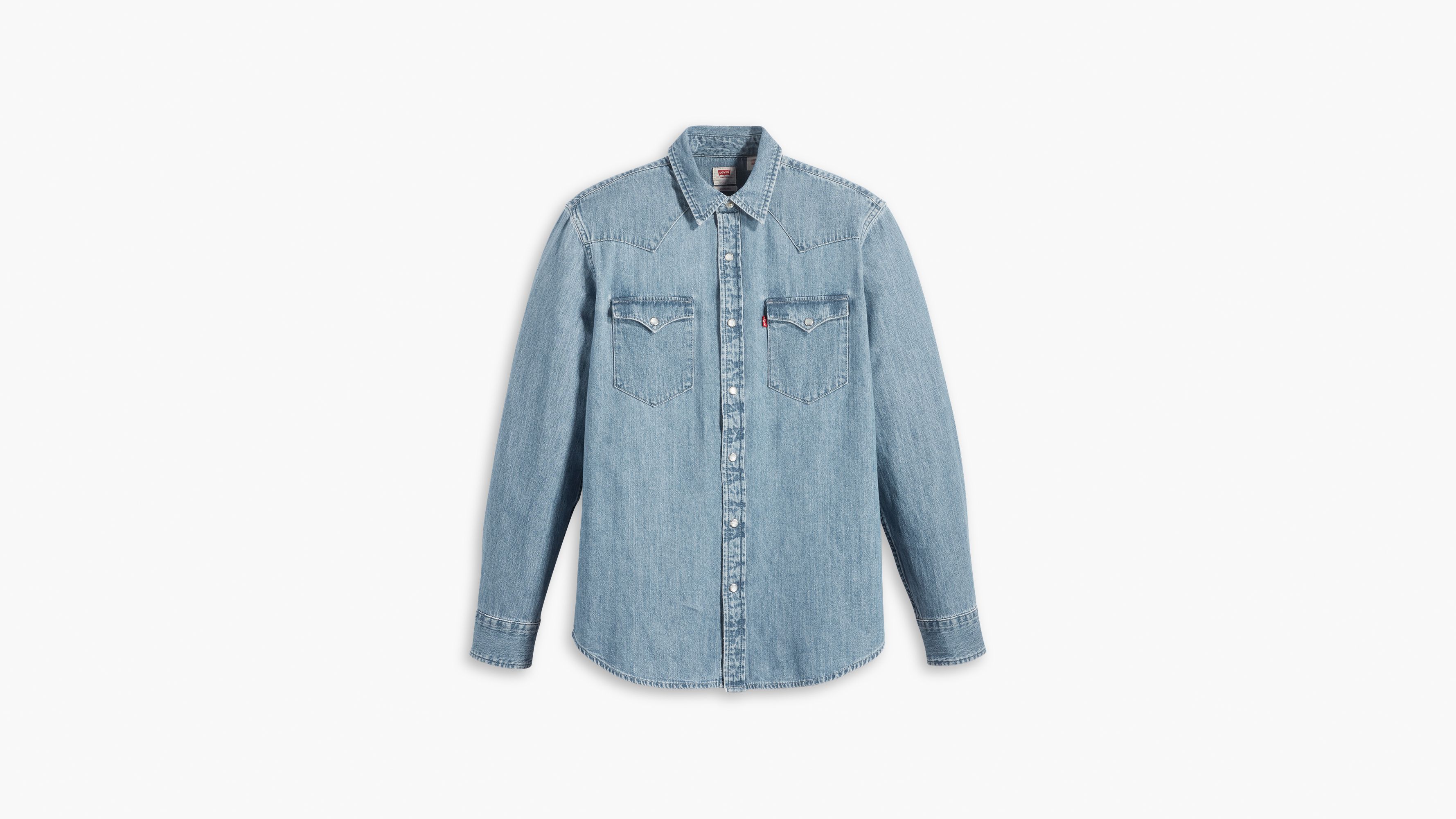 Levis denim shop shirt sale