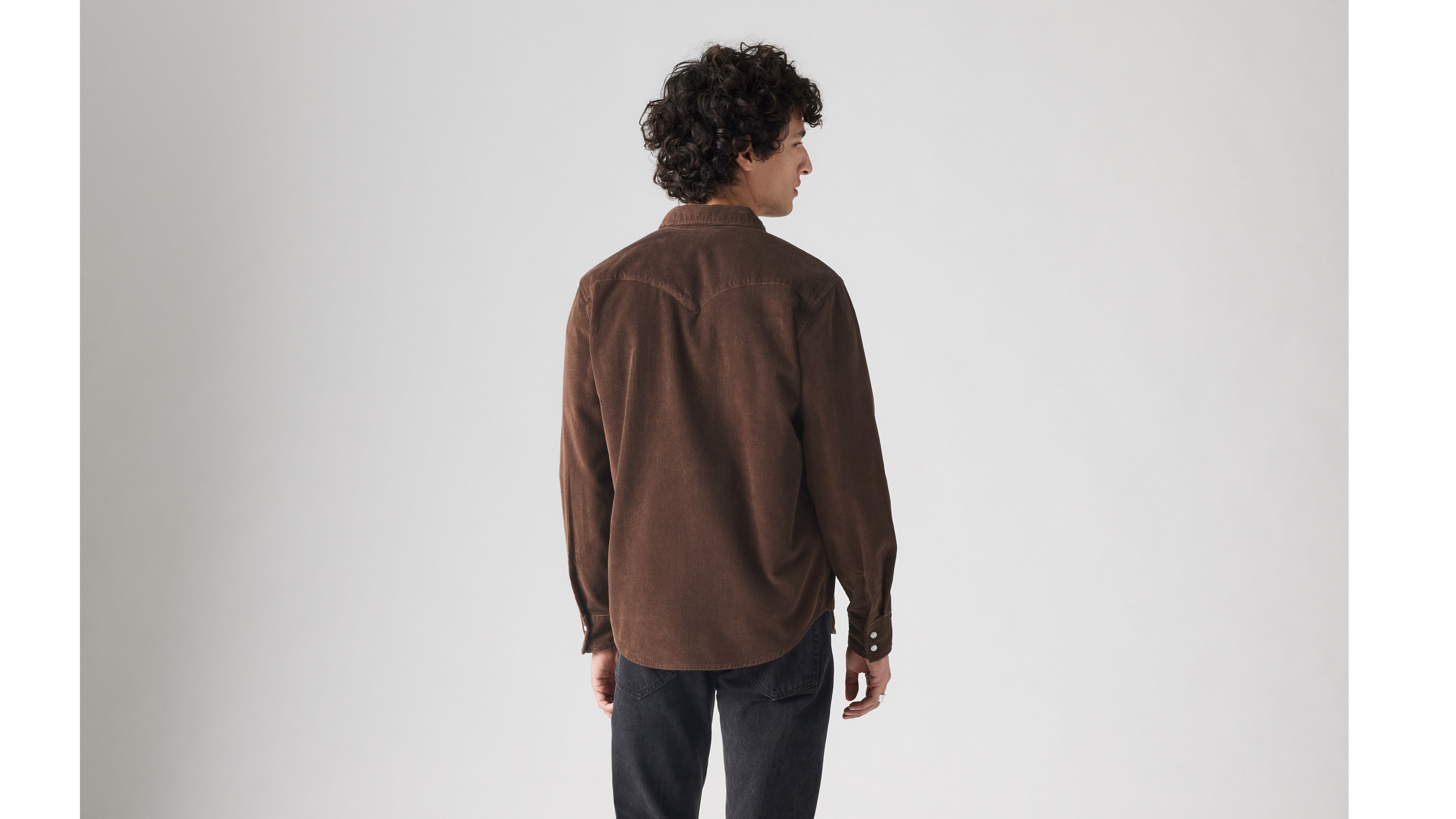 Classic Standard Fit Western Shirt - Brown | Levi's® US