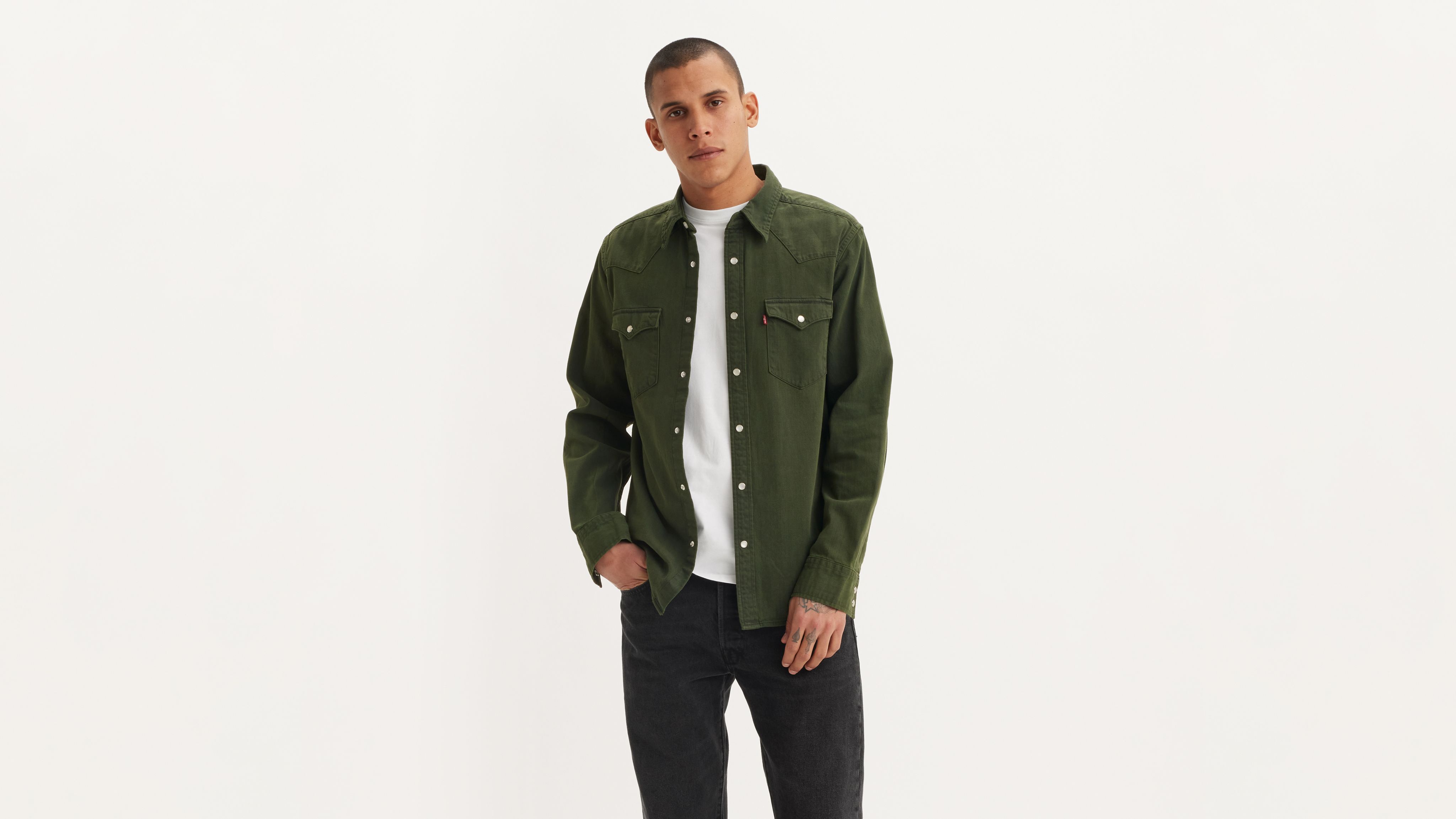 Classic Standard Fit Western Shirt 1