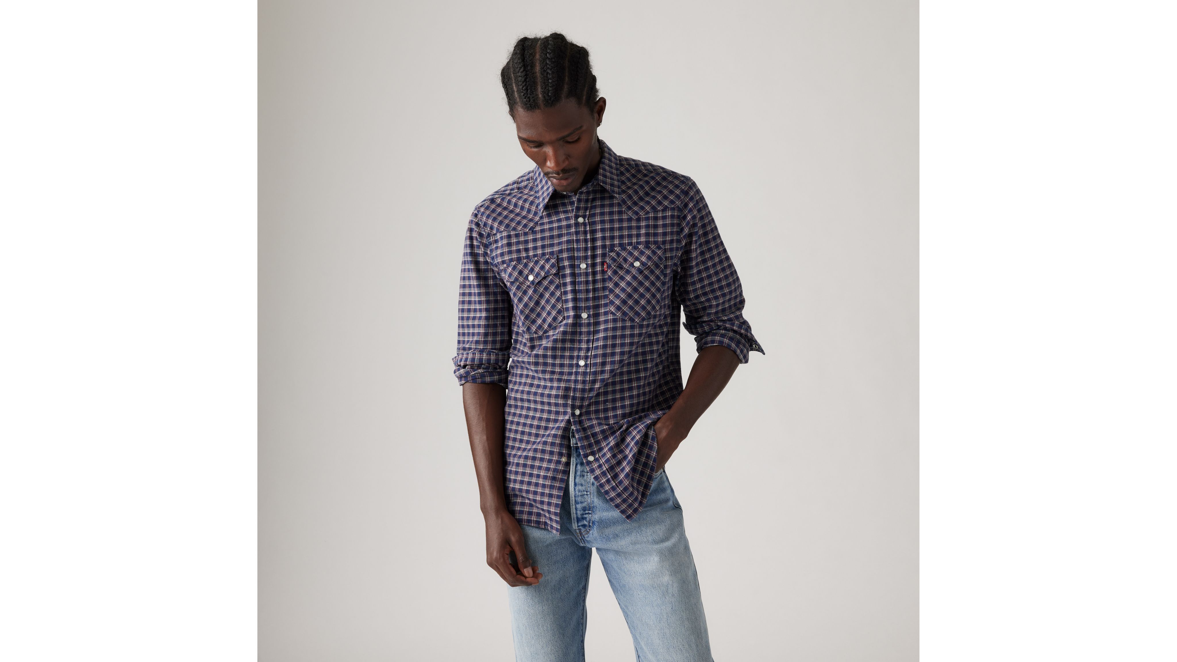 Levi's Classic Western Standard Fit Shirt - Men's M