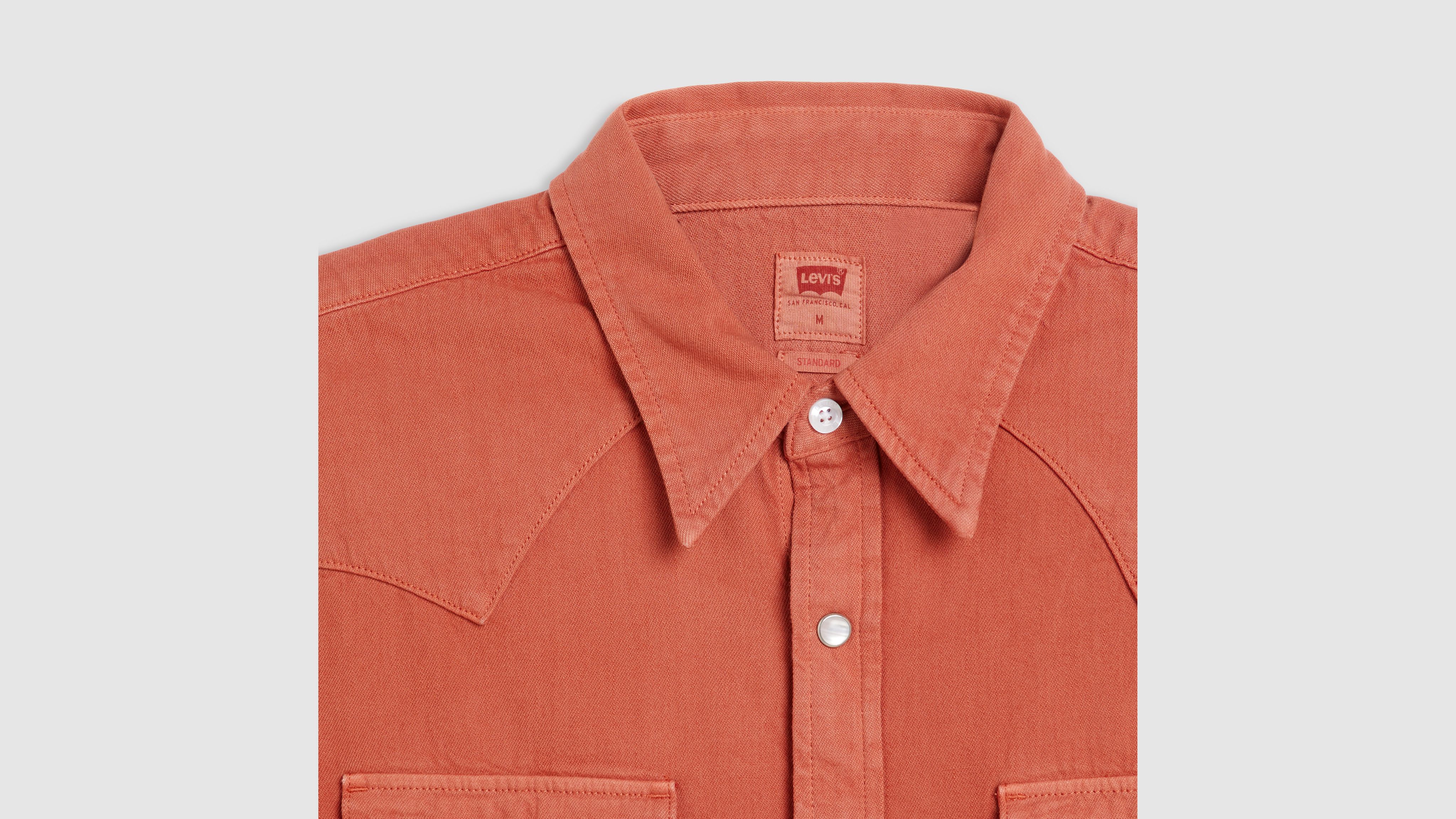 Klassisk Standard Fit Western Shirt 7