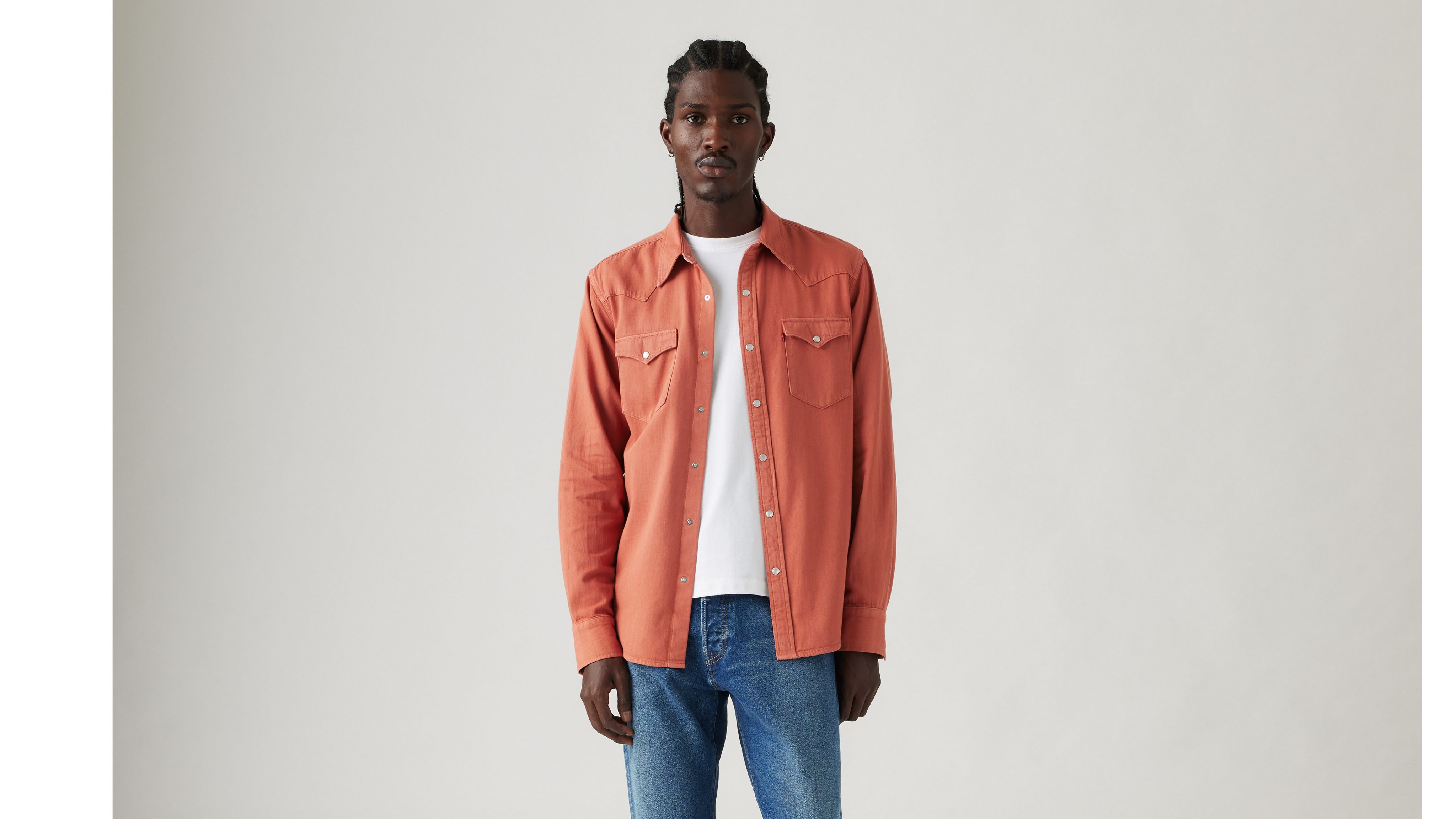 Klassisk Standard Fit Western Shirt 2