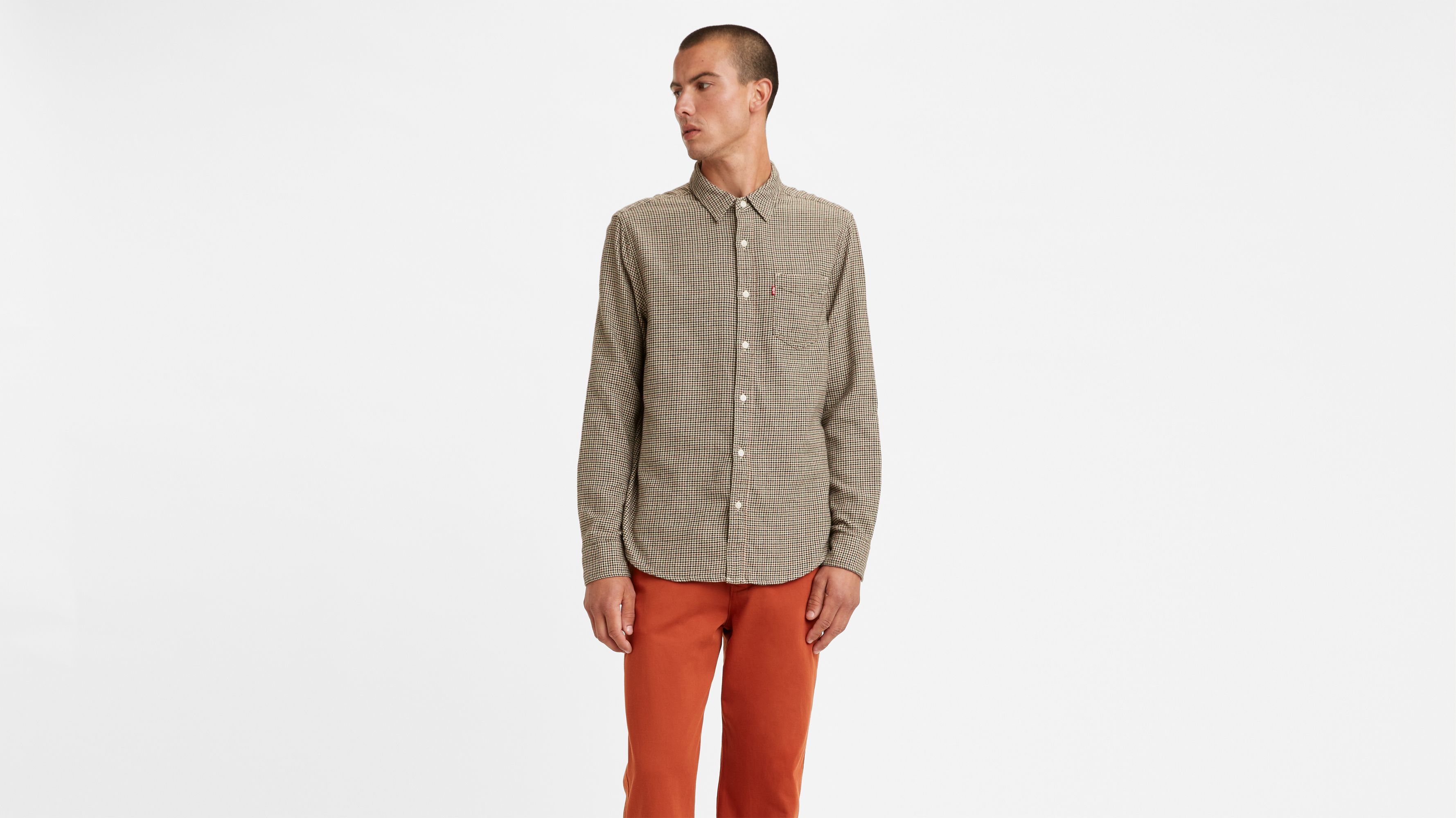 sunset one pocket shirt