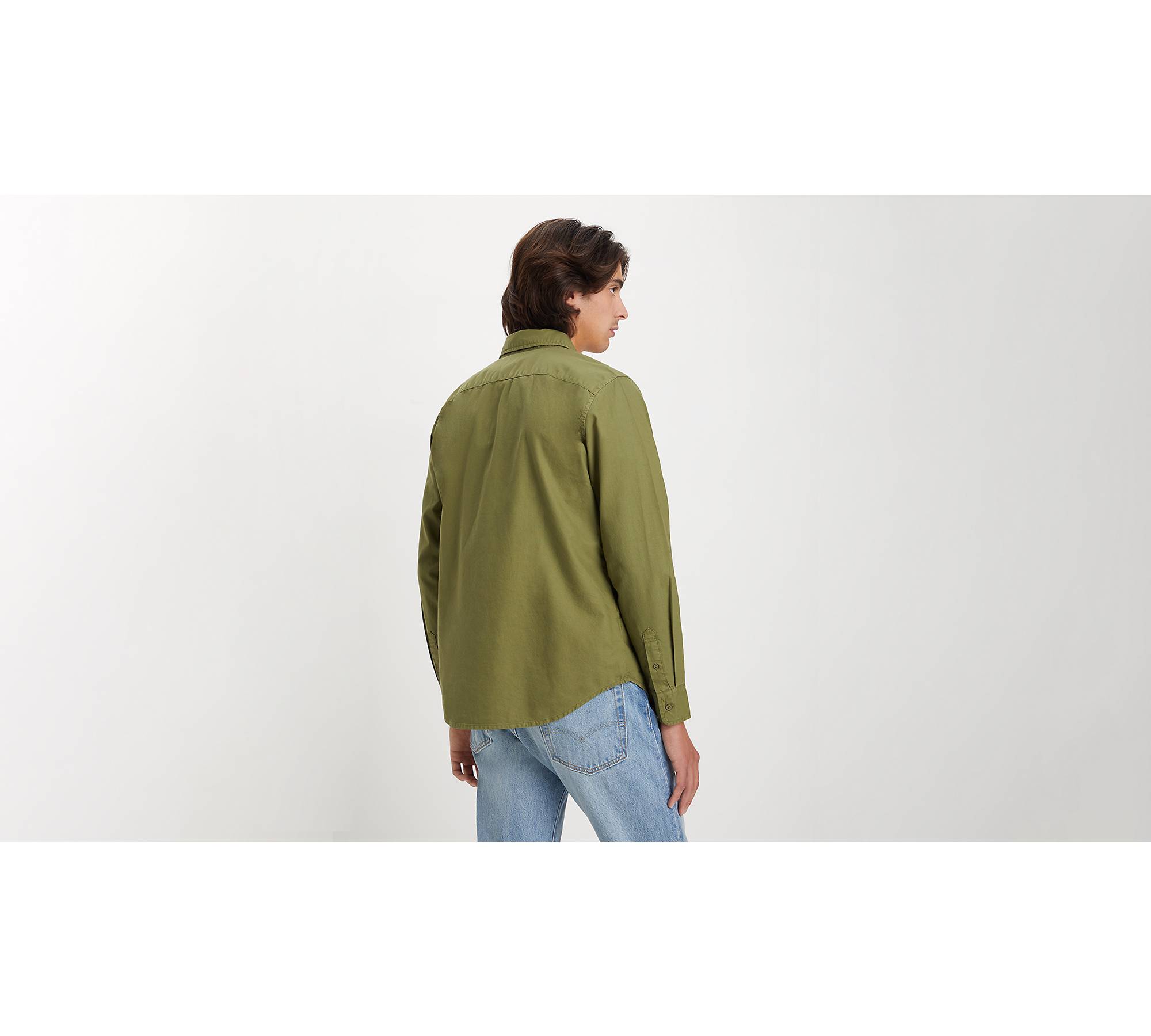 Sunset 1 Pocket Standard Shirt - Green | Levi's® GR