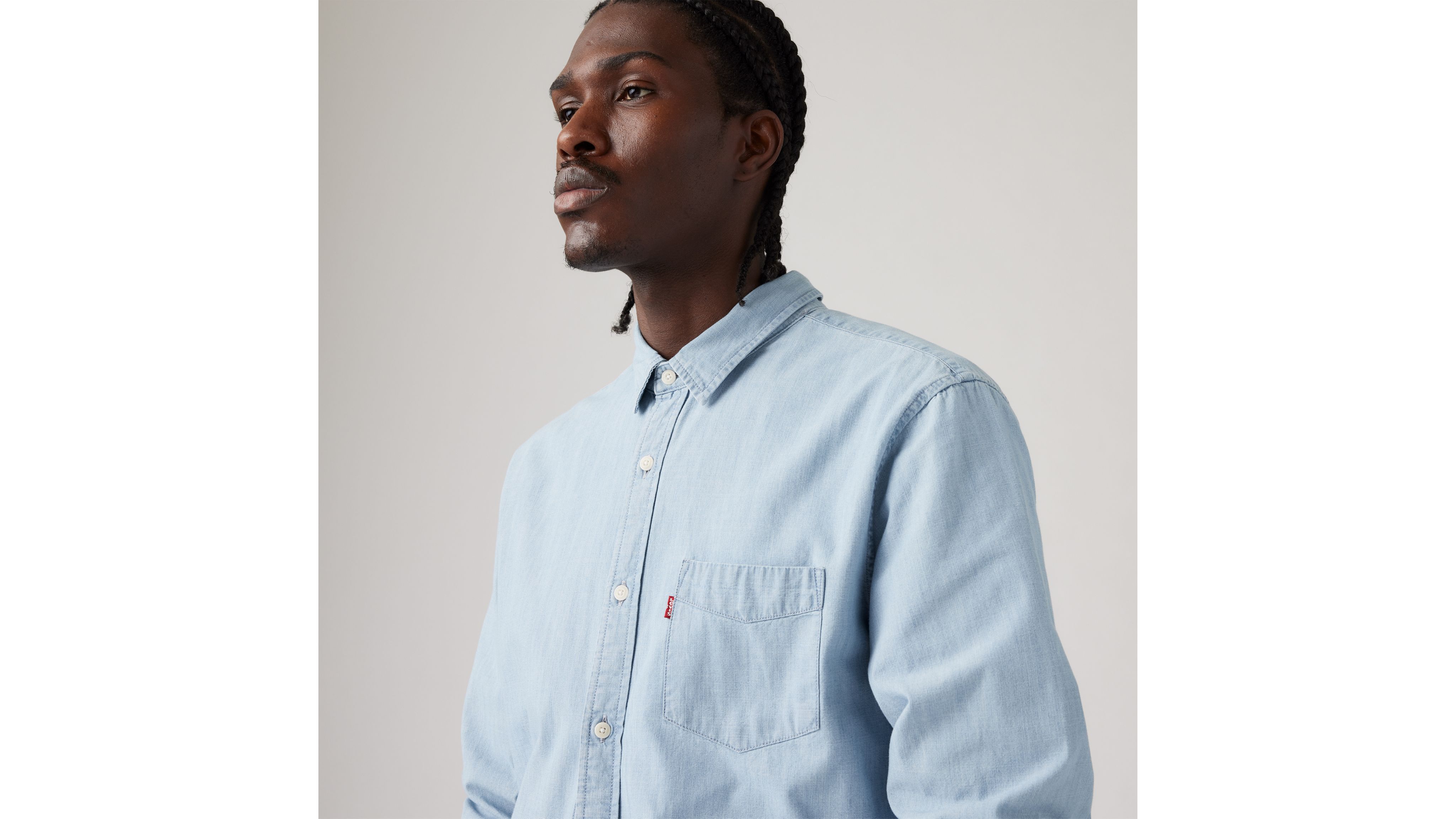 Sunset One Pocket Button-Up Shirt