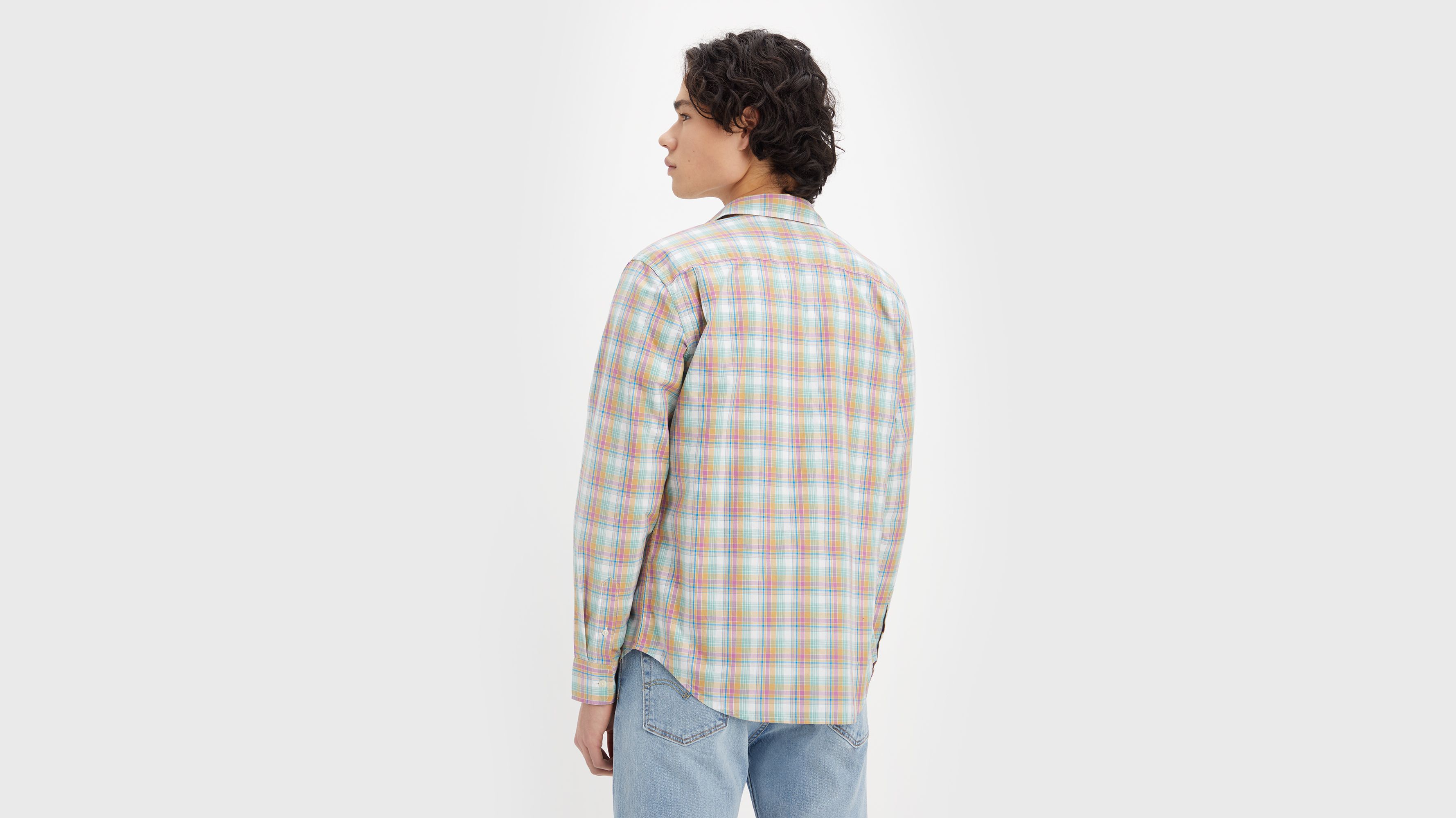 Sunset One Pocket Button-Up Shirt 3