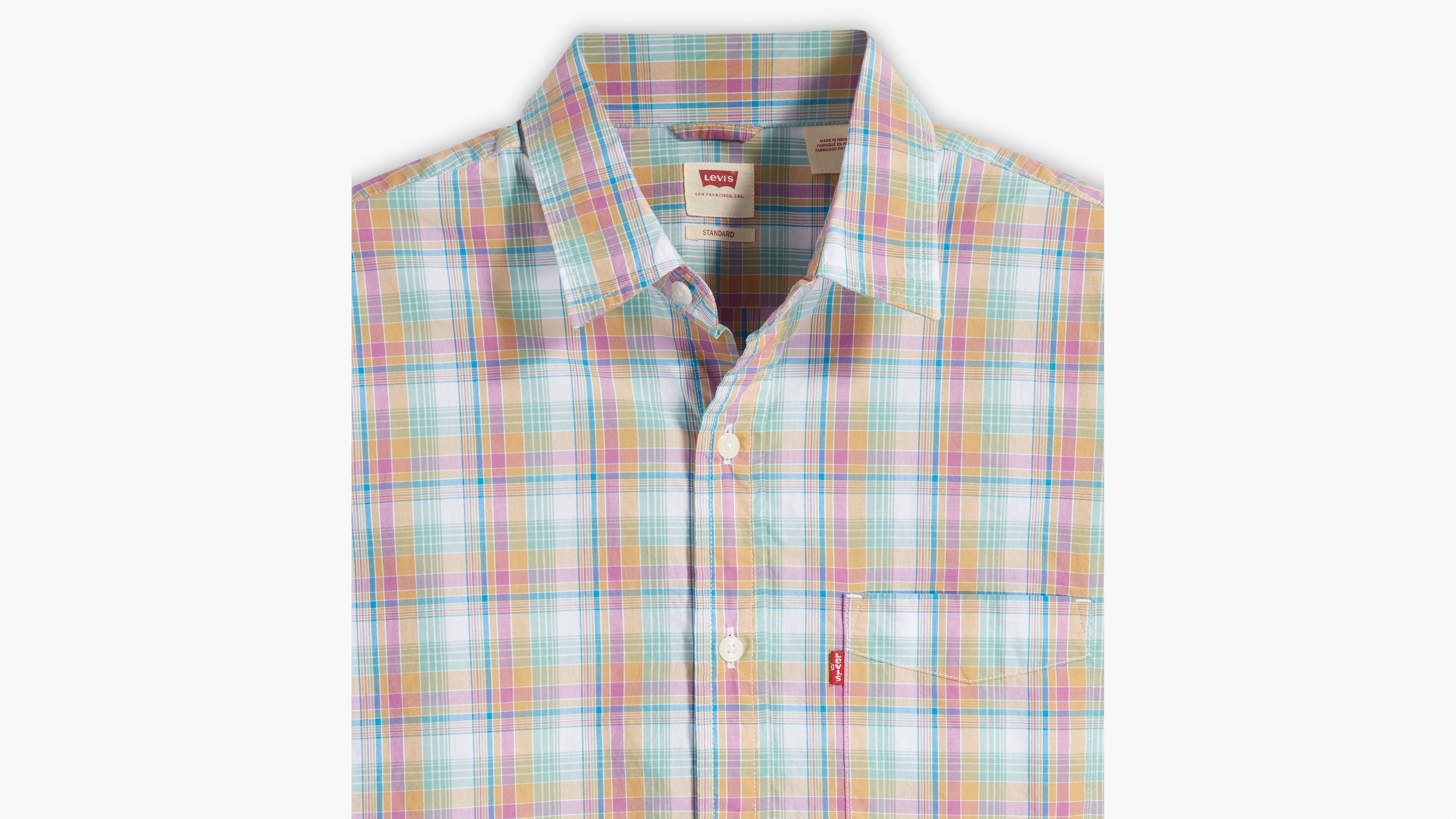 Sunset One Pocket Button-Up Shirt 7