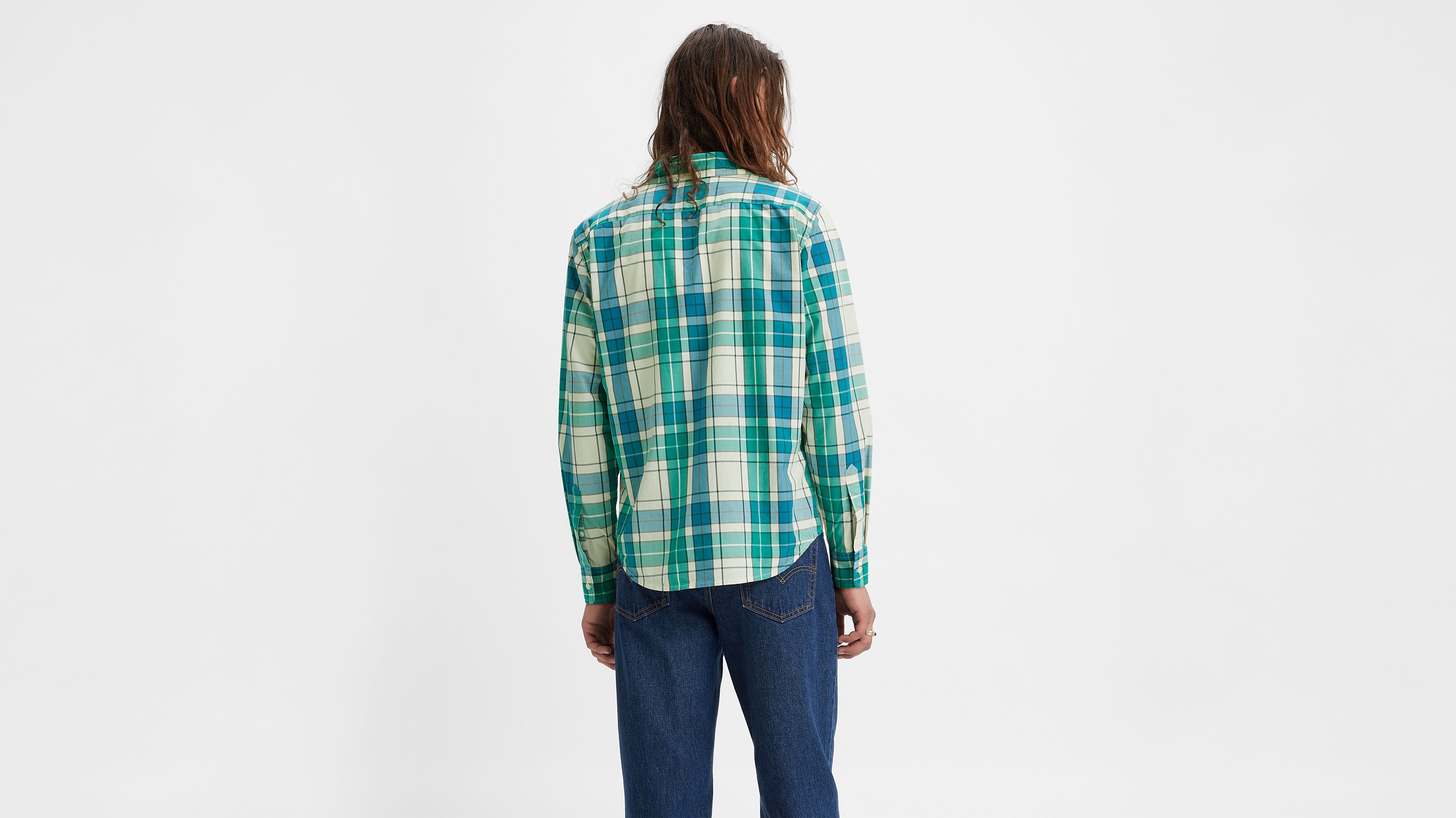 Sunset One Pocket Button-up Shirt - Blue | Levi's® US