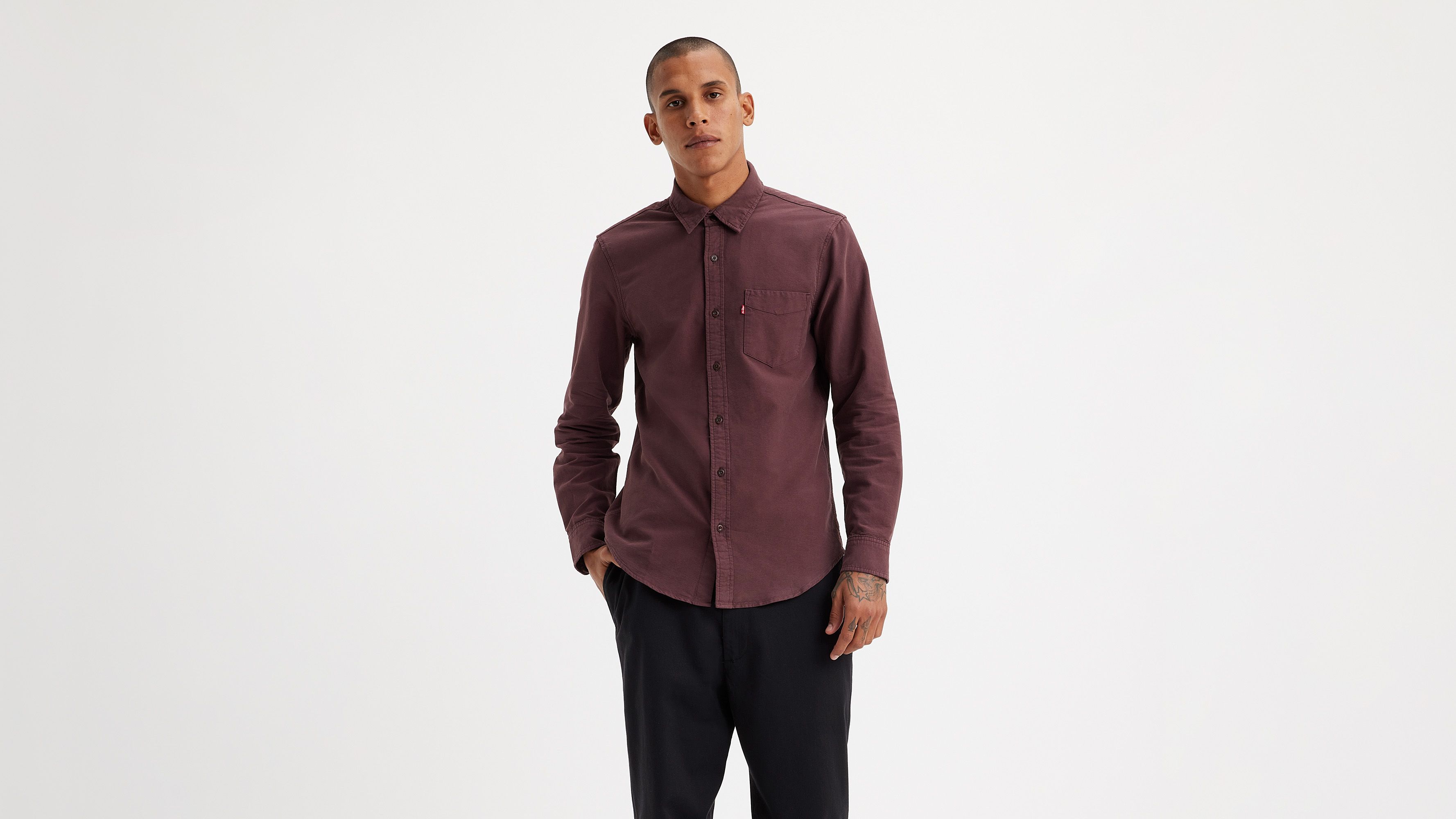 Sunset One Pocket Button-Up Shirt 2