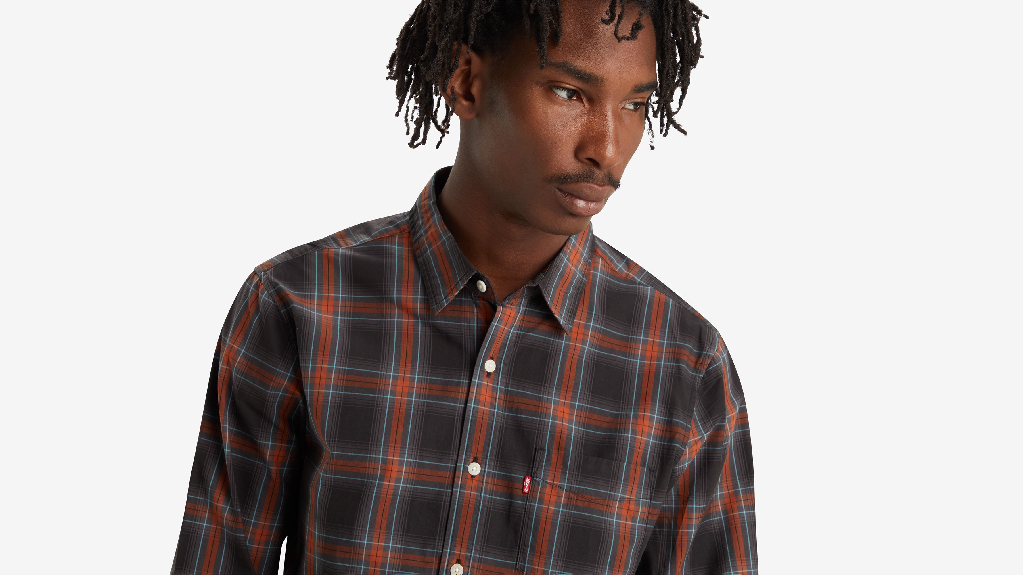 Sunset One Pocket Button-Up Shirt 4