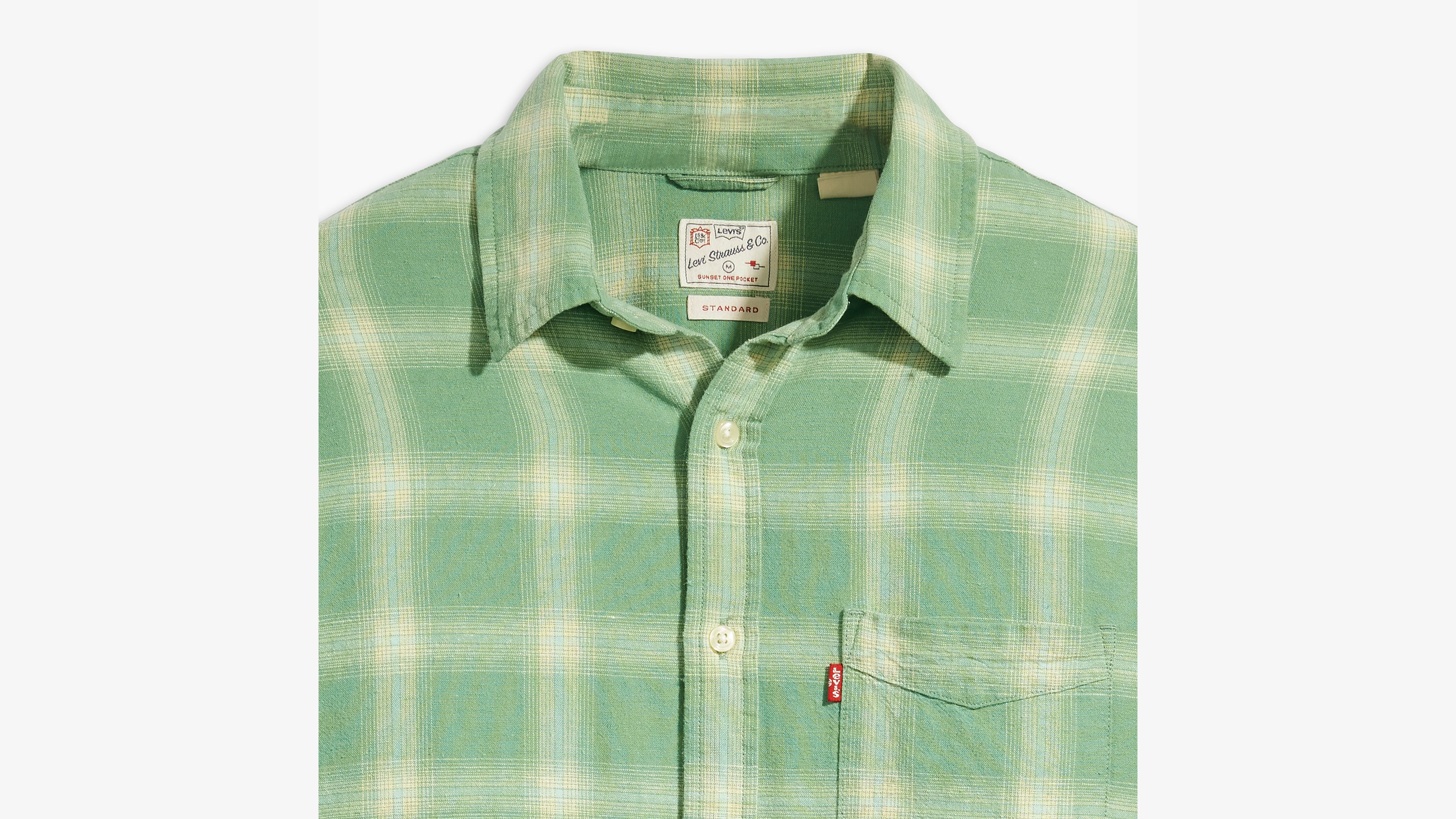 Levis sunset on sale one pocket shirt