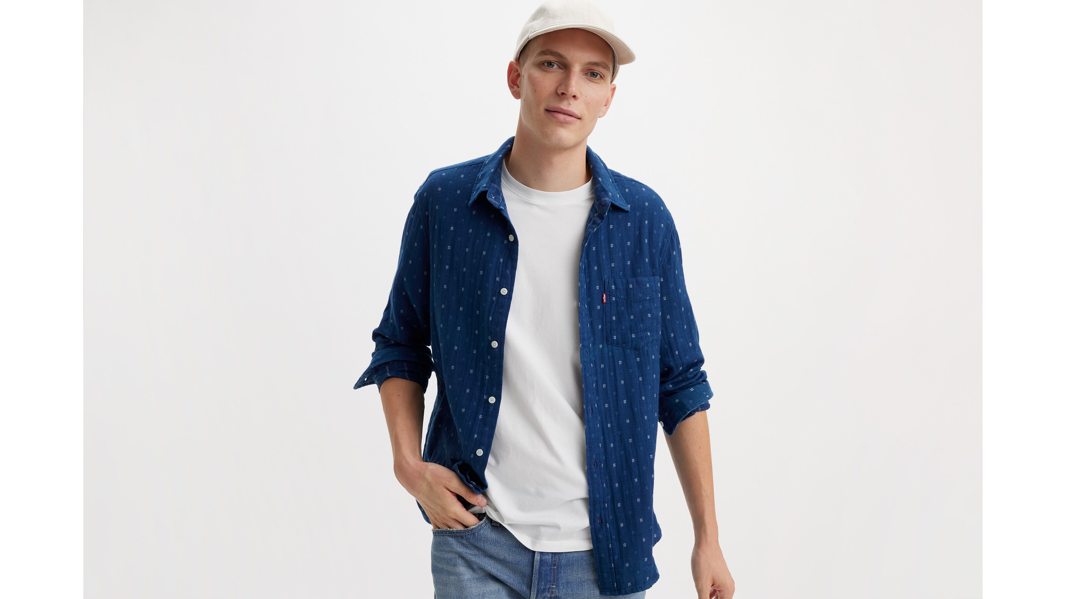 Sunset One Pocket Standard Fit Shirt 1