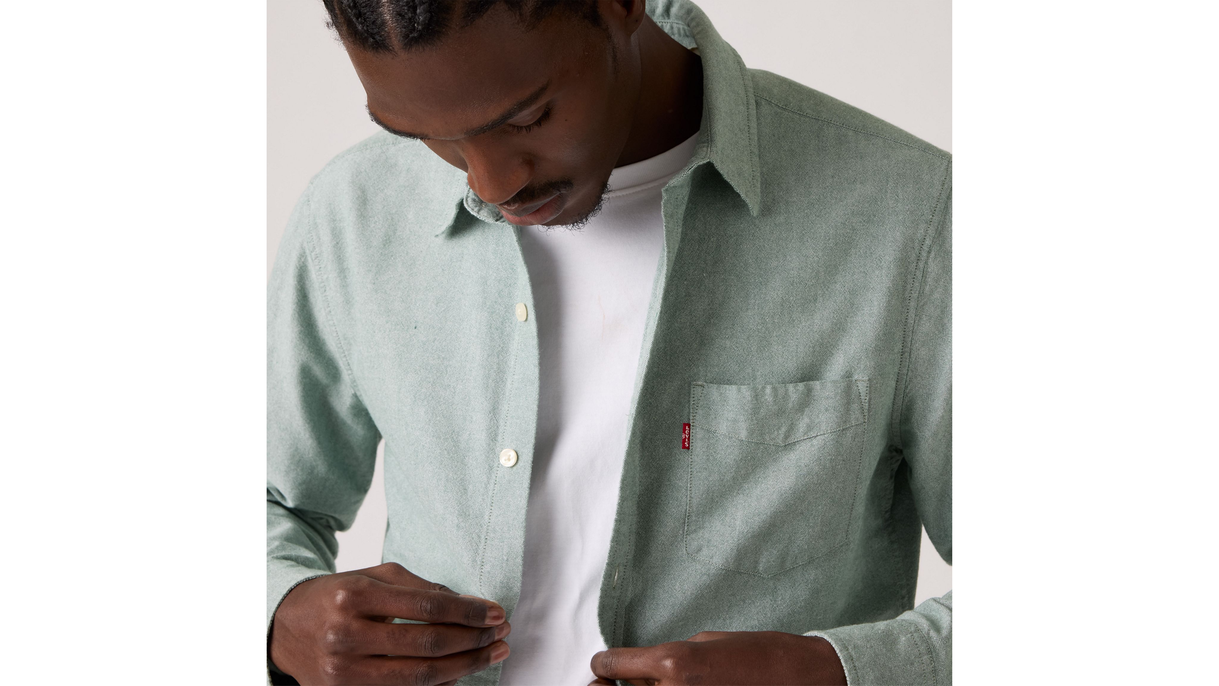 Sunset One Pocket Standard Fit Shirt